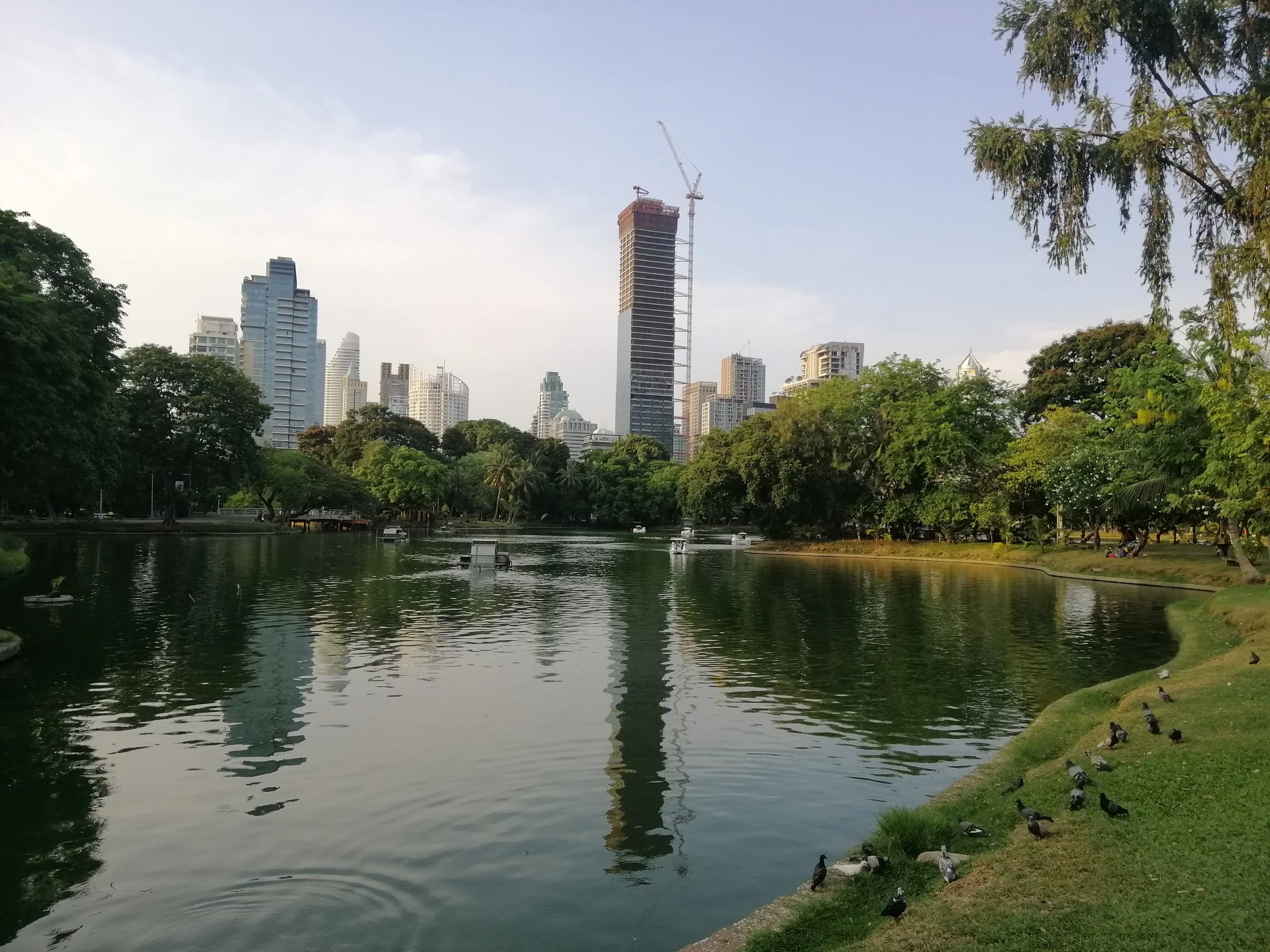 2019 Lumpini Park Bangkok with Gift and Ann (3).jpg