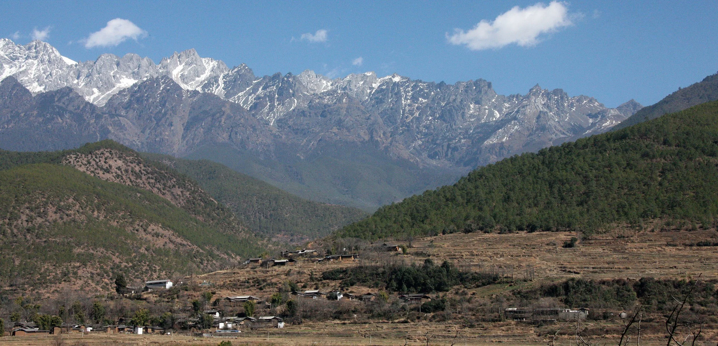YUNNAN - JADE DRAGON SNOW MOUNTAIN AND SURROUNDING YUN LING MTN RANGES (27).JPG