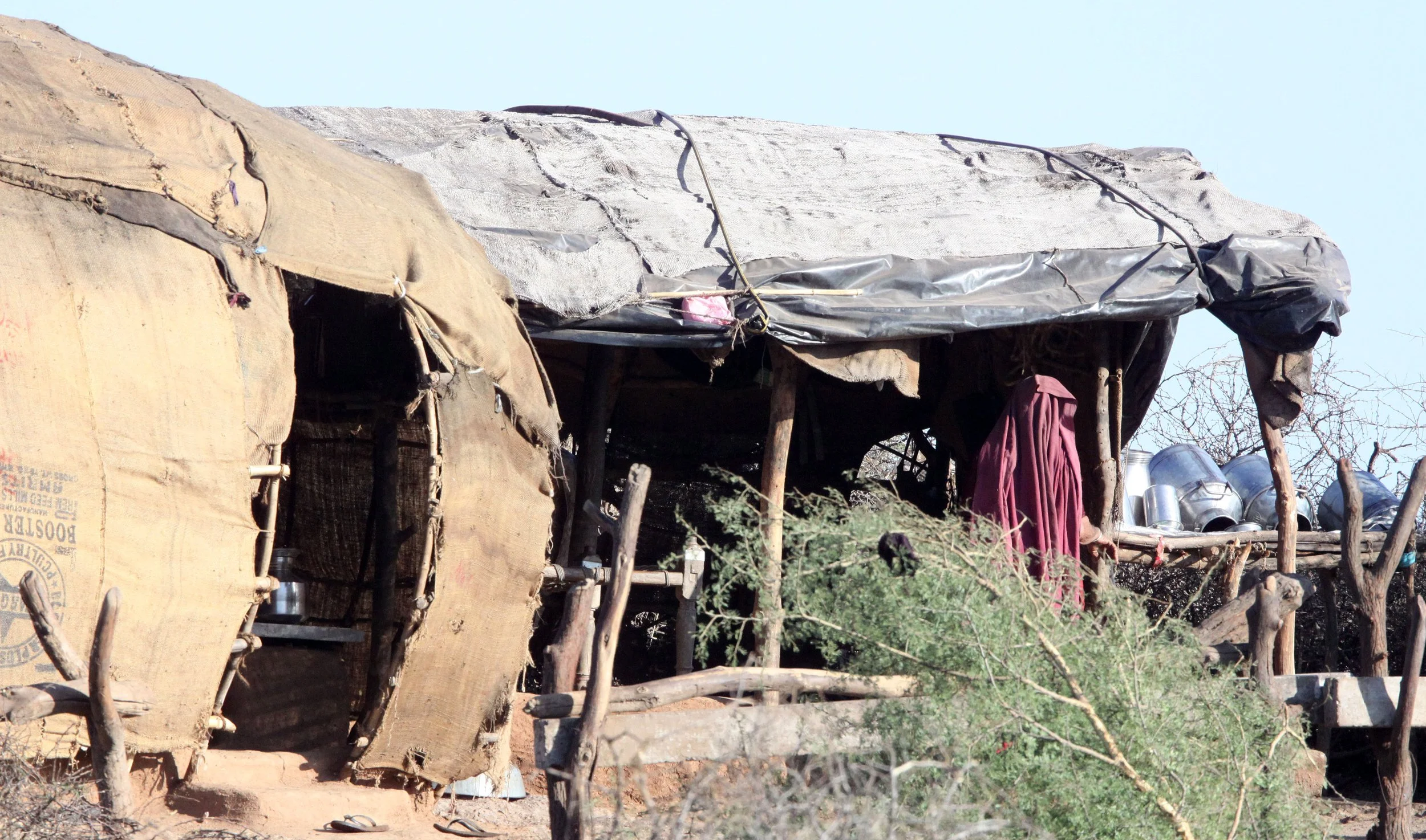 GUJARAT - GIR FOREST GUJARAT INDIA - TRIBAL HOUSING (1).JPG