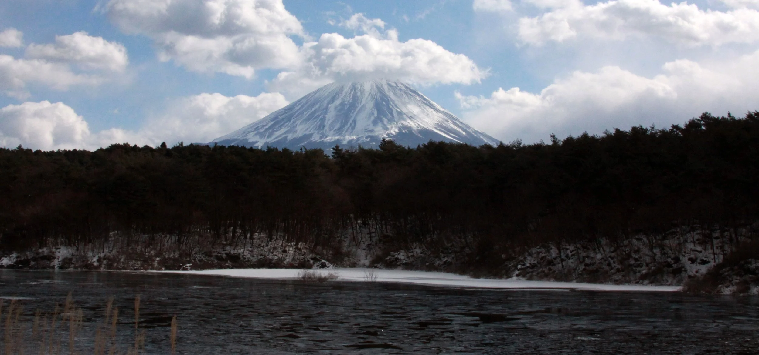 MOUNT FUJI - AS SEEN FROM LAKE SHOJI JAPAN (40).JPG