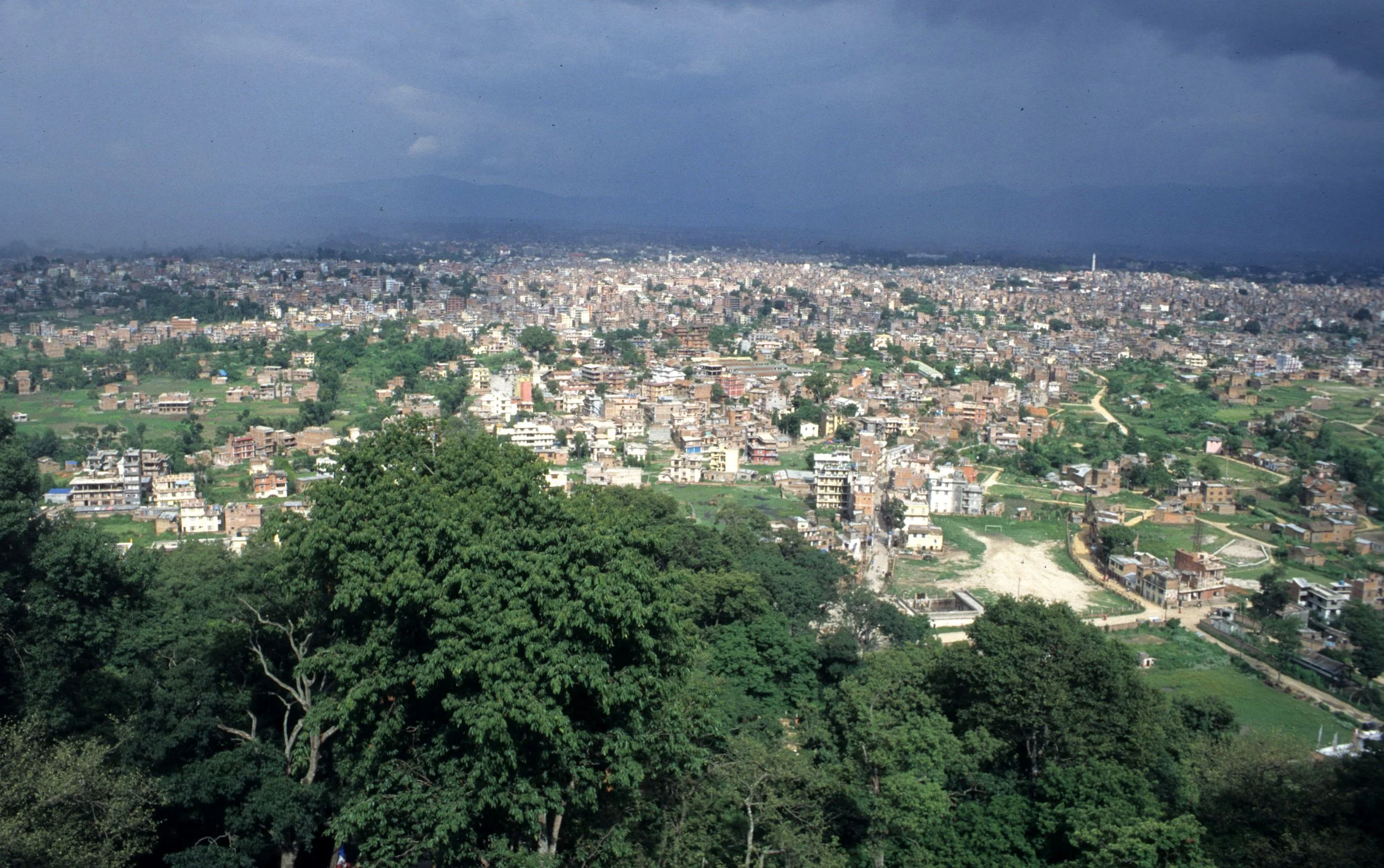 NEPAL - KATMANDU VIEW FROM MOUNTAIN TEMPLE.jpg