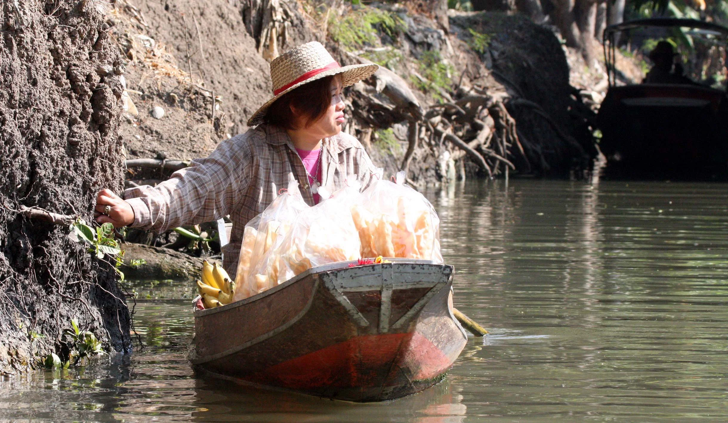 DAMNOEN SADUAK - FLOATING MARKET - CHRISTMAS IN THAILAND TRIP 2008 (28).JPG
