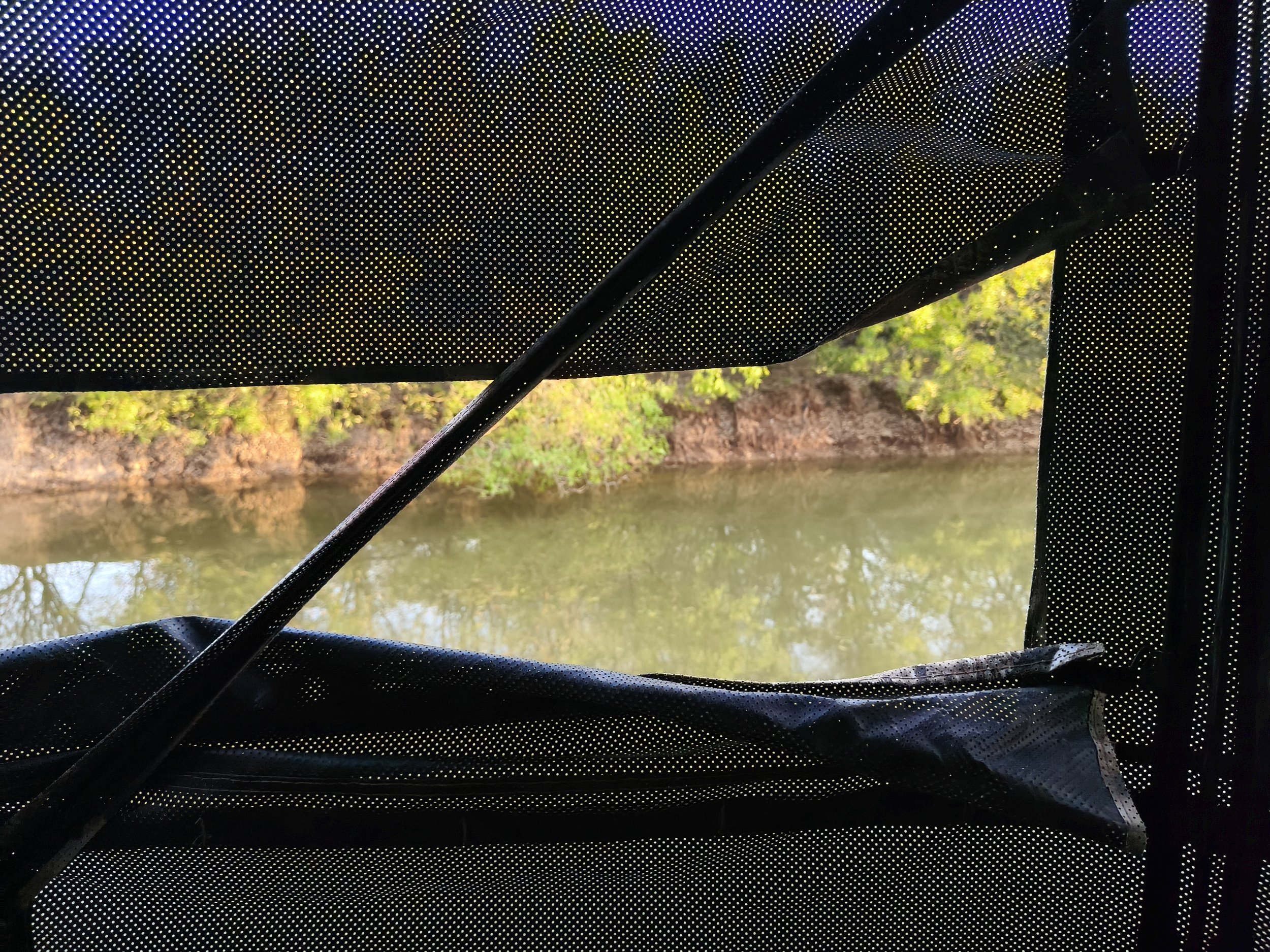 The blind at the waterhole