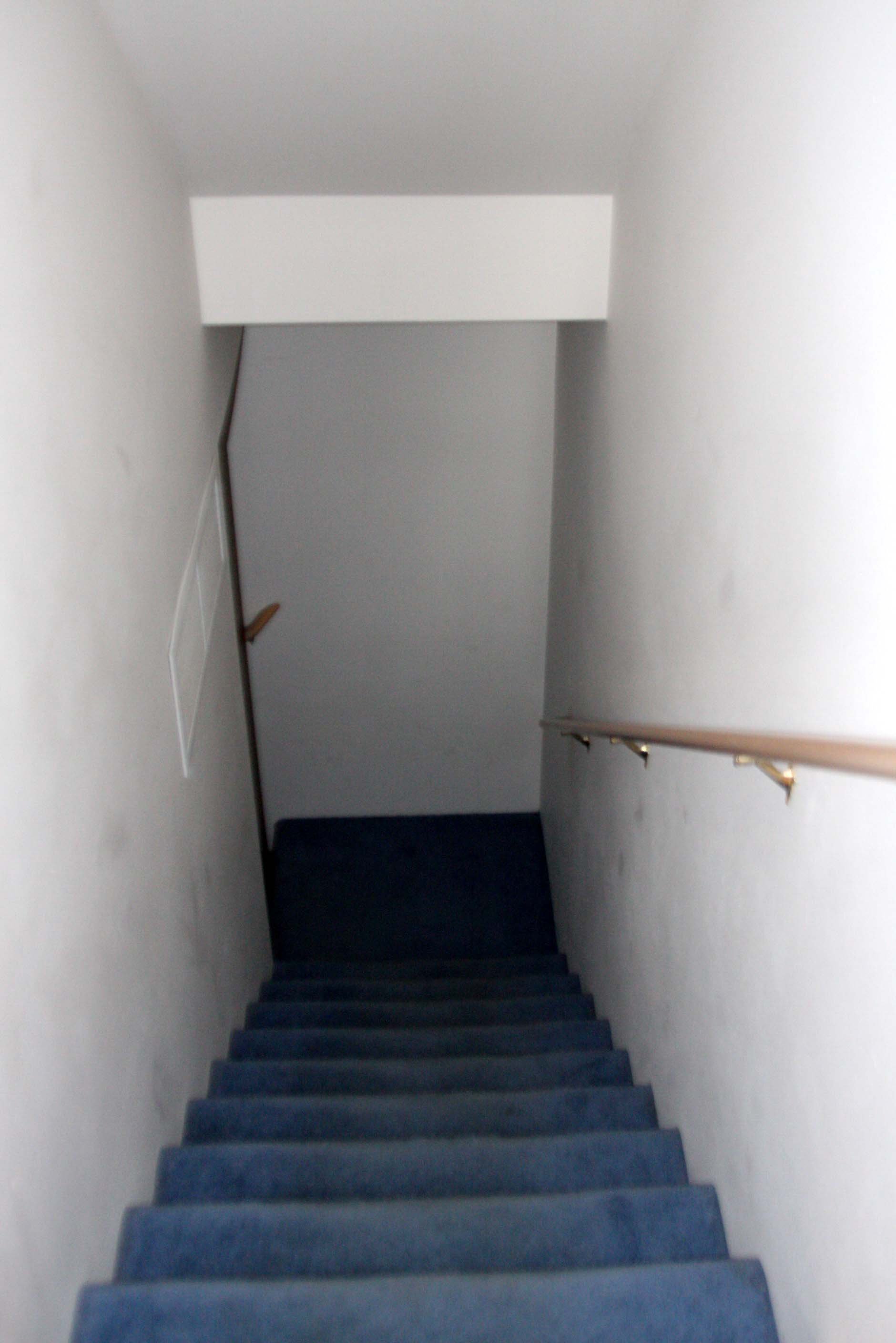 2009-4-24 - HOUSE - STAIRS TO DAYLIGHT BASEMENT - FIRST LEVEL.JPG