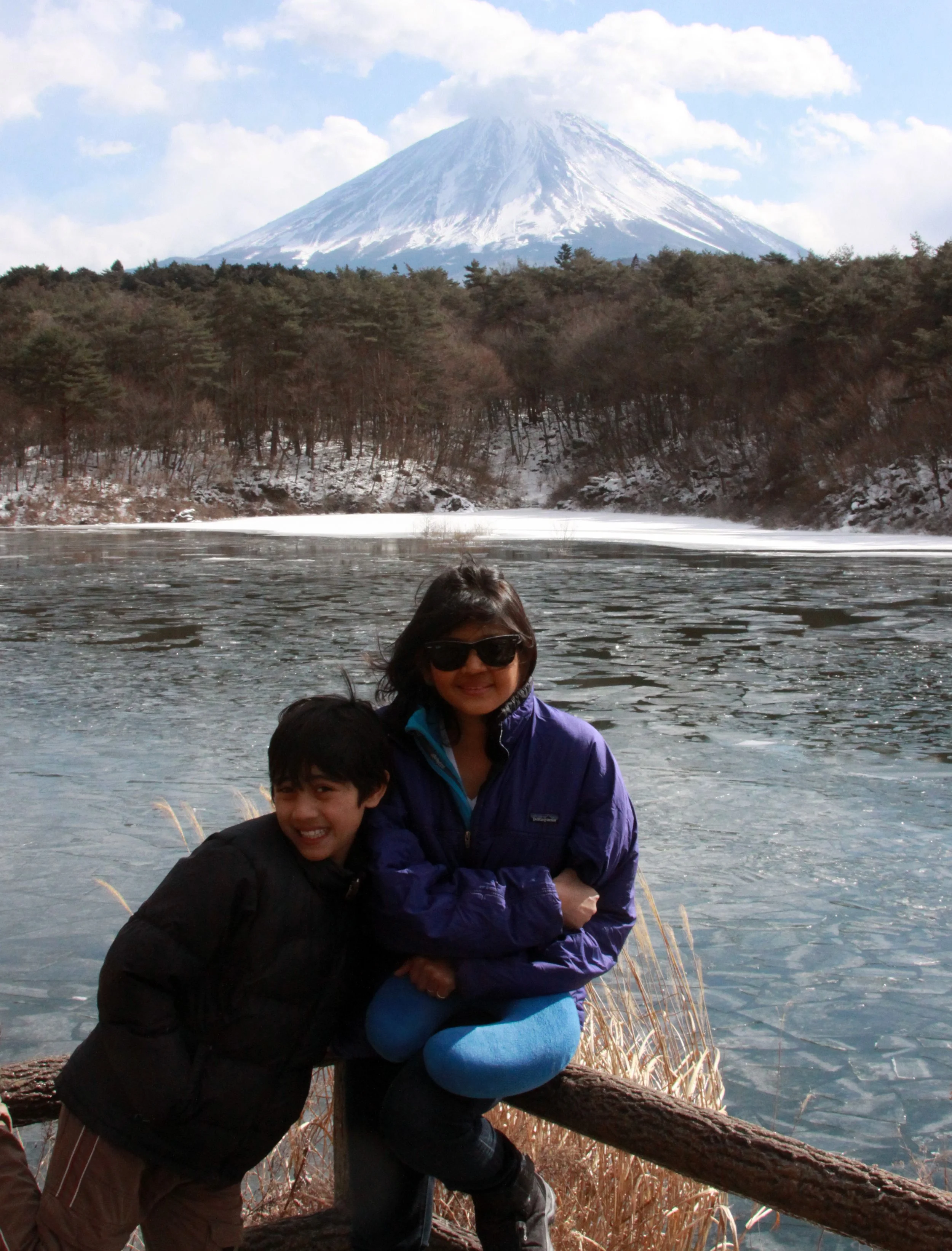 MOUNT FUJI - AS SEEN FROM LAKE SHOJI JAPAN (22).JPG