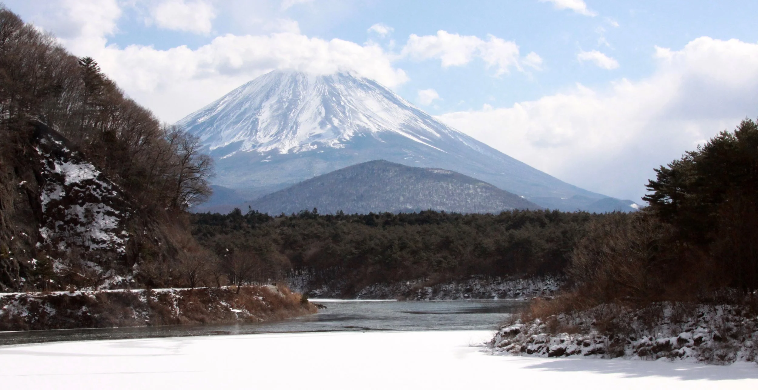 MOUNT FUJI - AS SEEN FROM LAKE SHOJI JAPAN (10).JPG