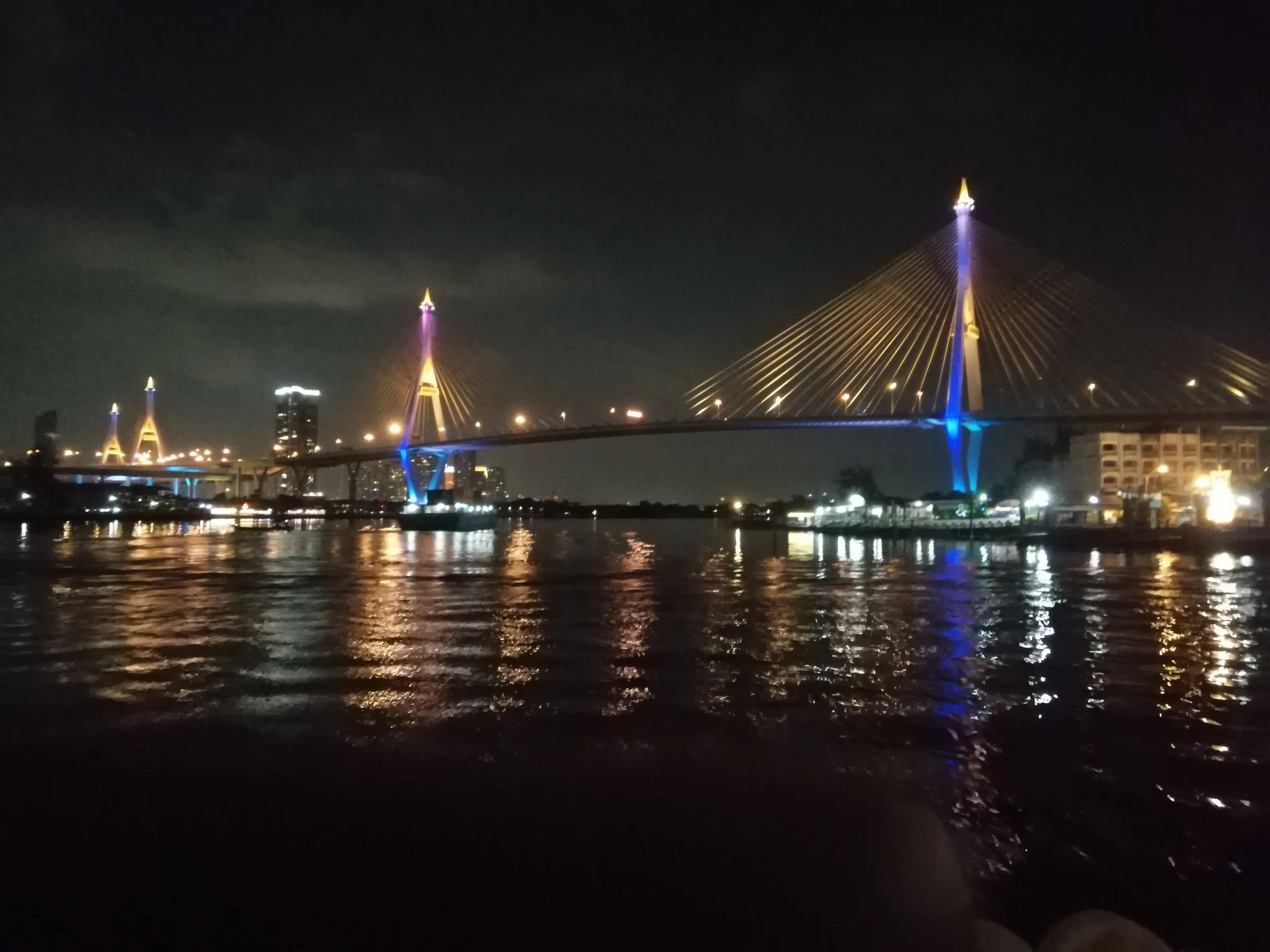 View from our fave Chao Praya Restaurant