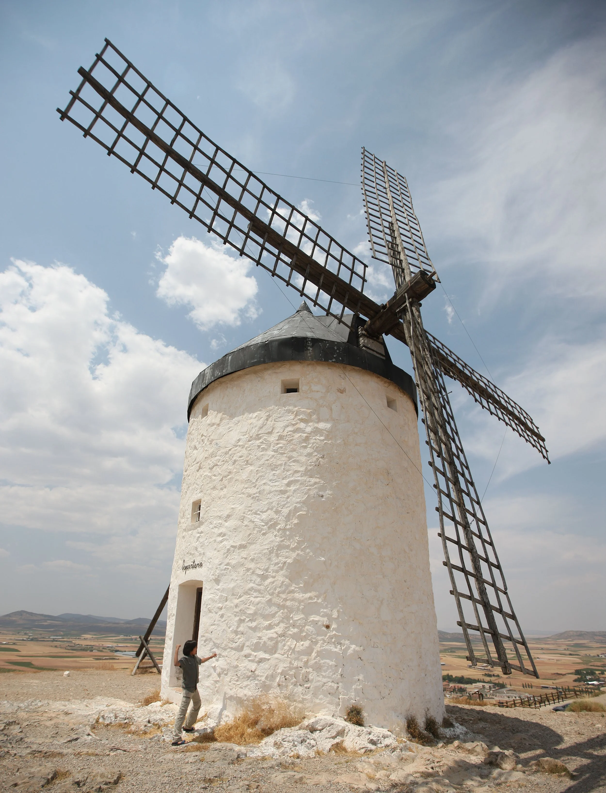 Don Quixote route around Spain - windmills in Consuegra