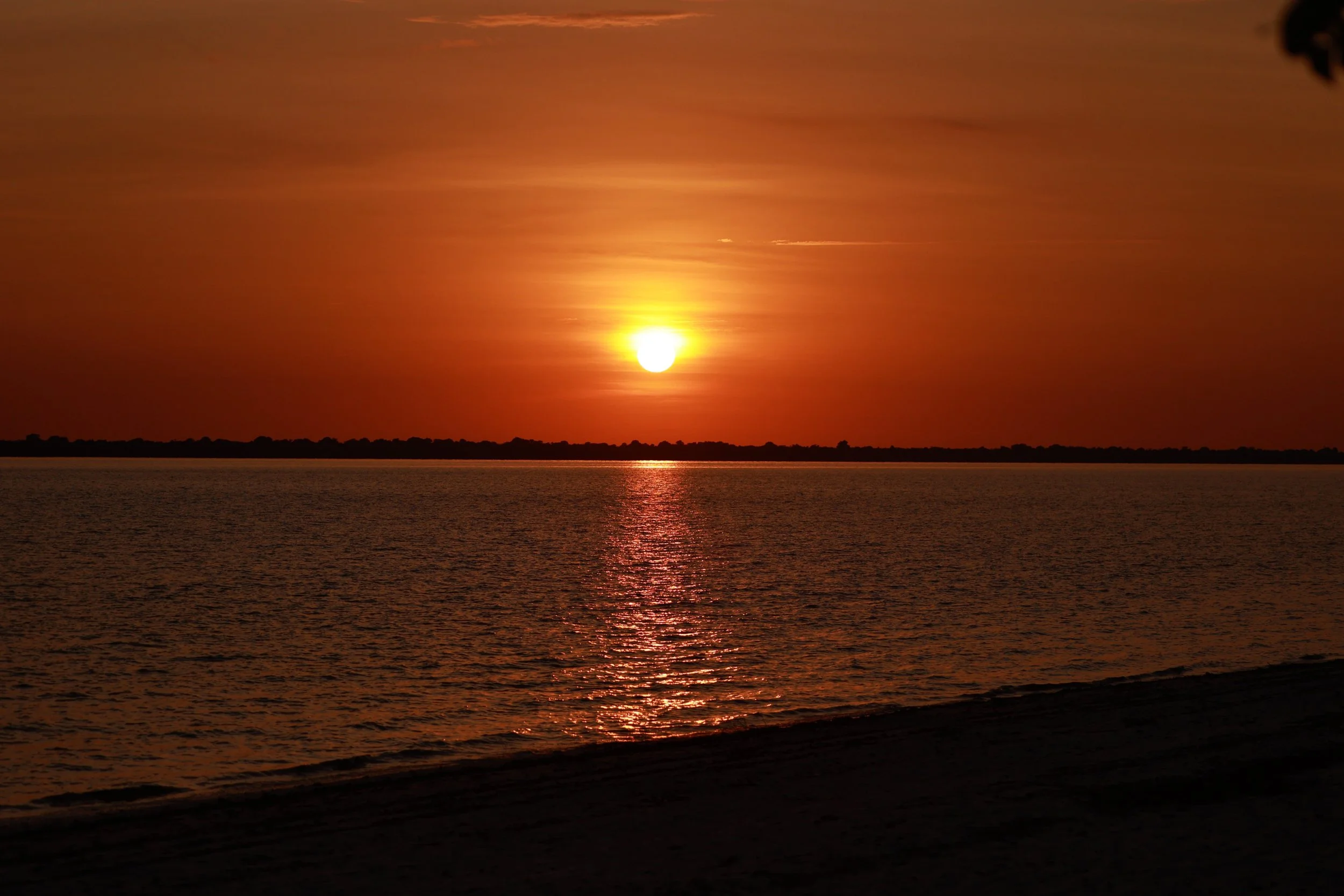 Glorious Rio Negro sunset.
