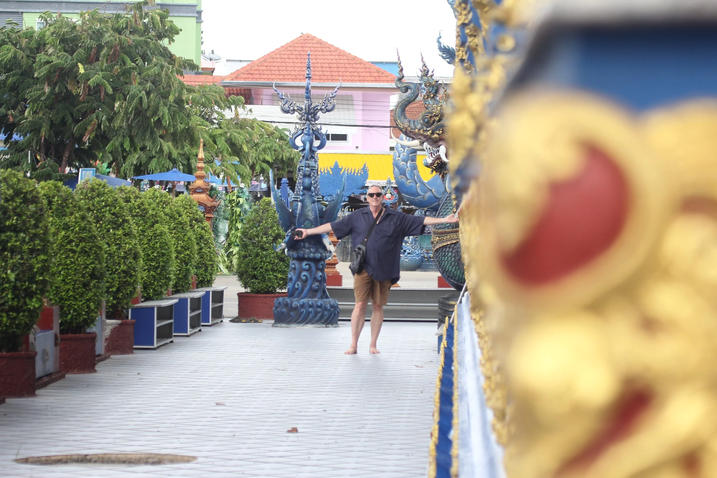 2020 1-2 July Chiang Rai Wat Rong Suea Ten, Blue Temple North Thailand Tr (13).JPG