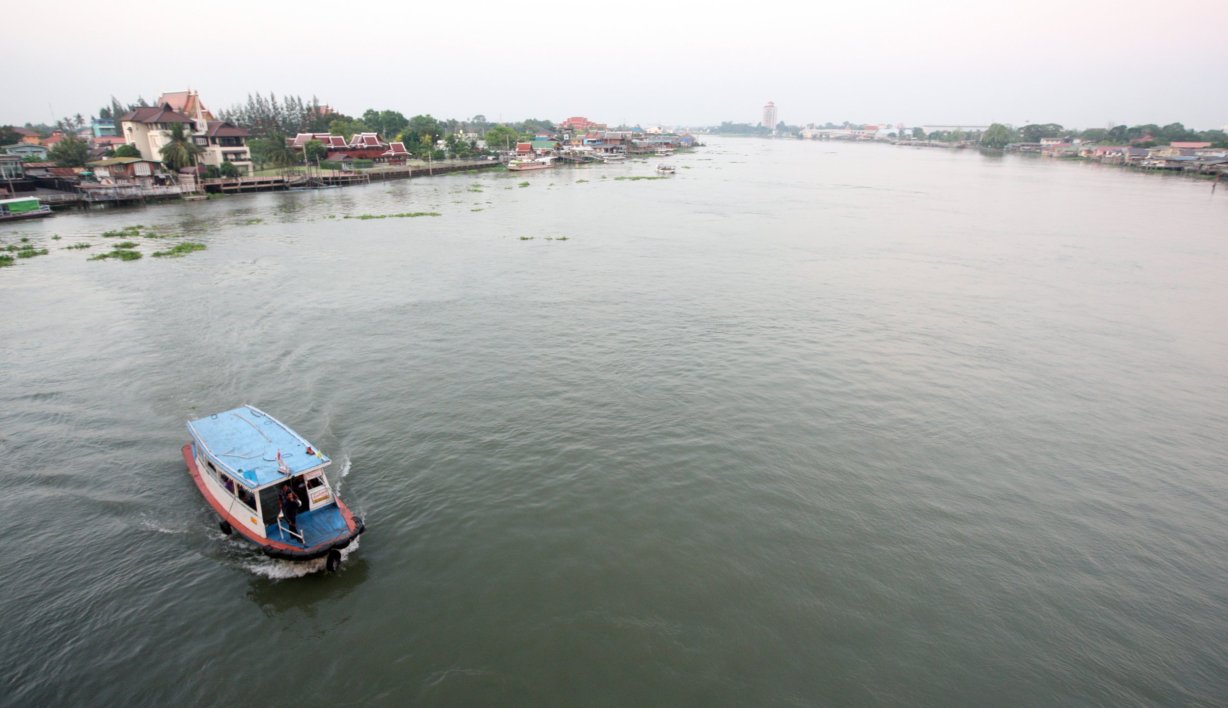2015 Pakkret Nonthaburi Sunset on Chao Praya (47).JPG