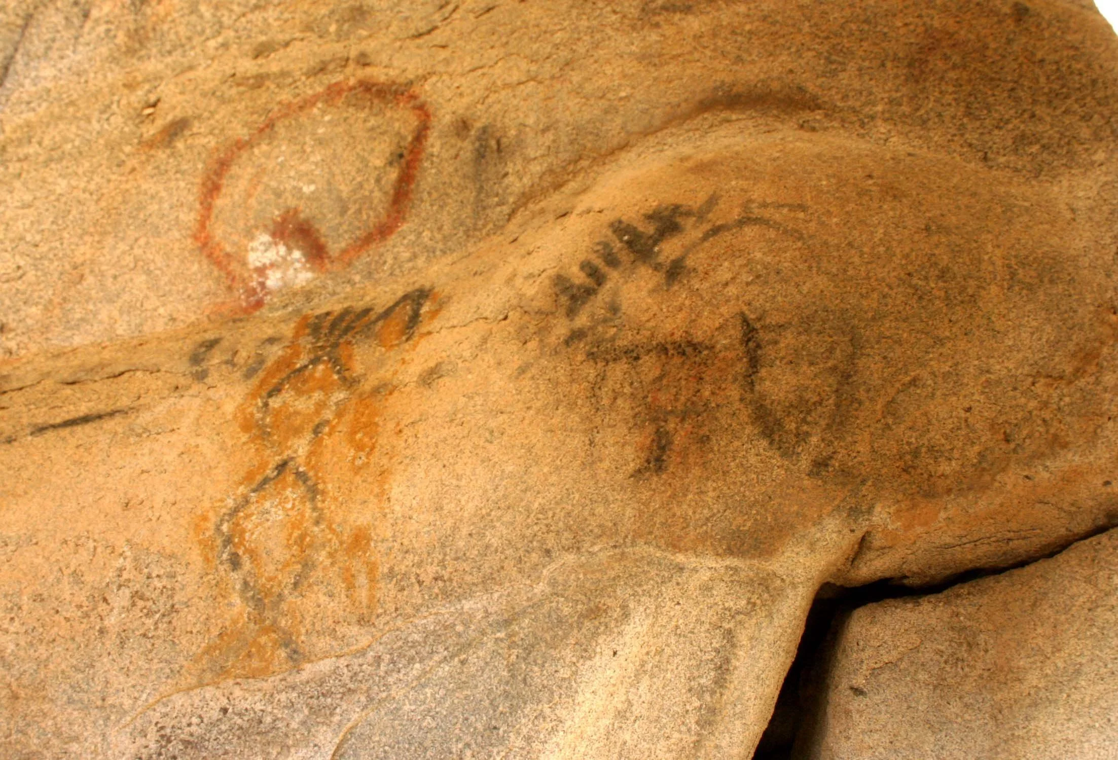 CATAVINA DESERT BAJA MEXICO - PICTOGRAPHS INDIGENOUS ART.JPG