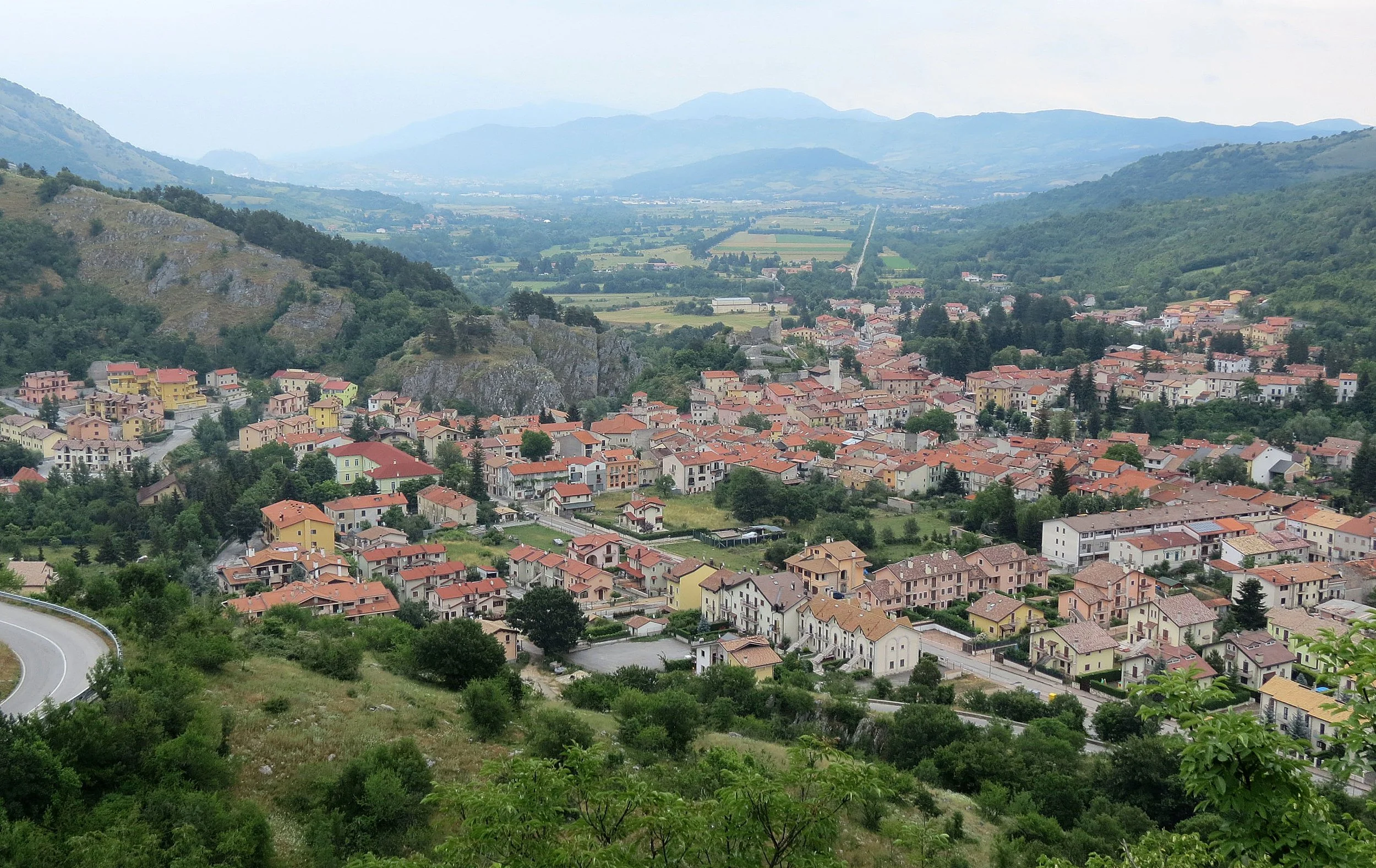 Castel di Sangro and the Lavatoio Hotel