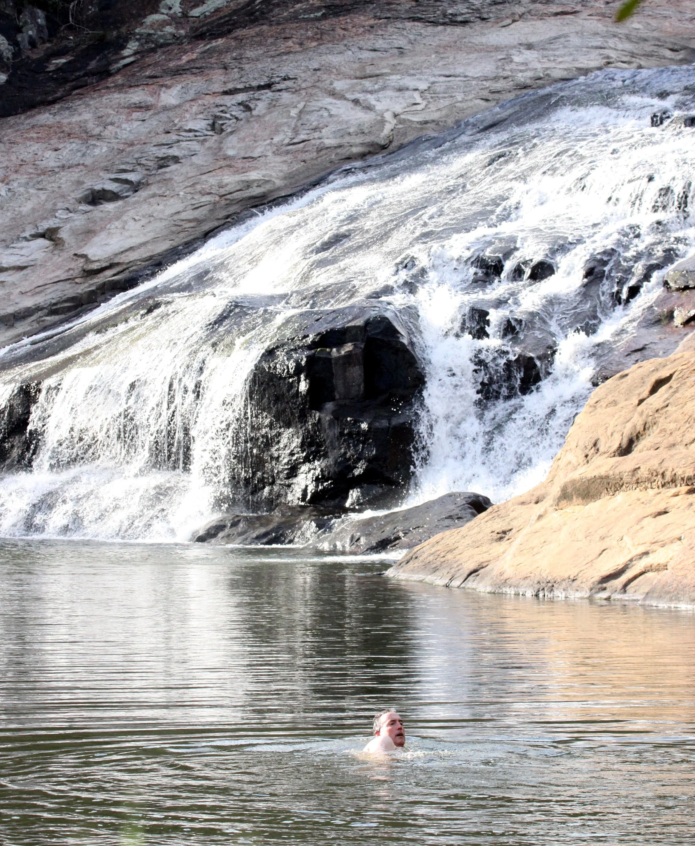 ANDOHAHELA NATIONAL PARK MADAGASCAR - SWMMING AT THE FALLS (2).JPG