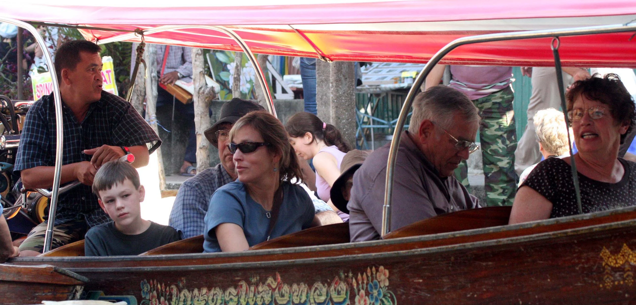 DAMNOEN SADUAK - FLOATING MARKET - CHRISTMAS IN THAILAND TRIP 2008 (26).JPG