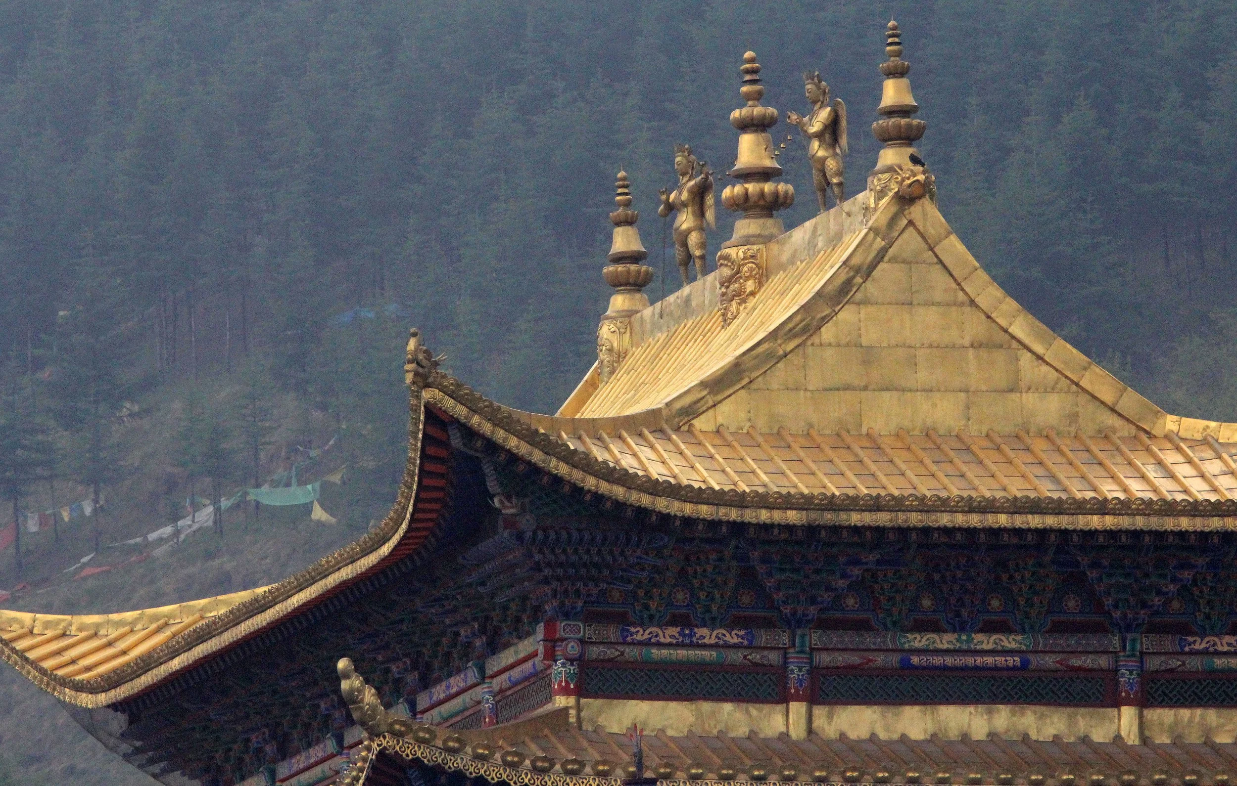 KUMBUM MONASTERY - QINGHAI - SUNNING BUDDHA FESTIVAL 2013 (9).JPG