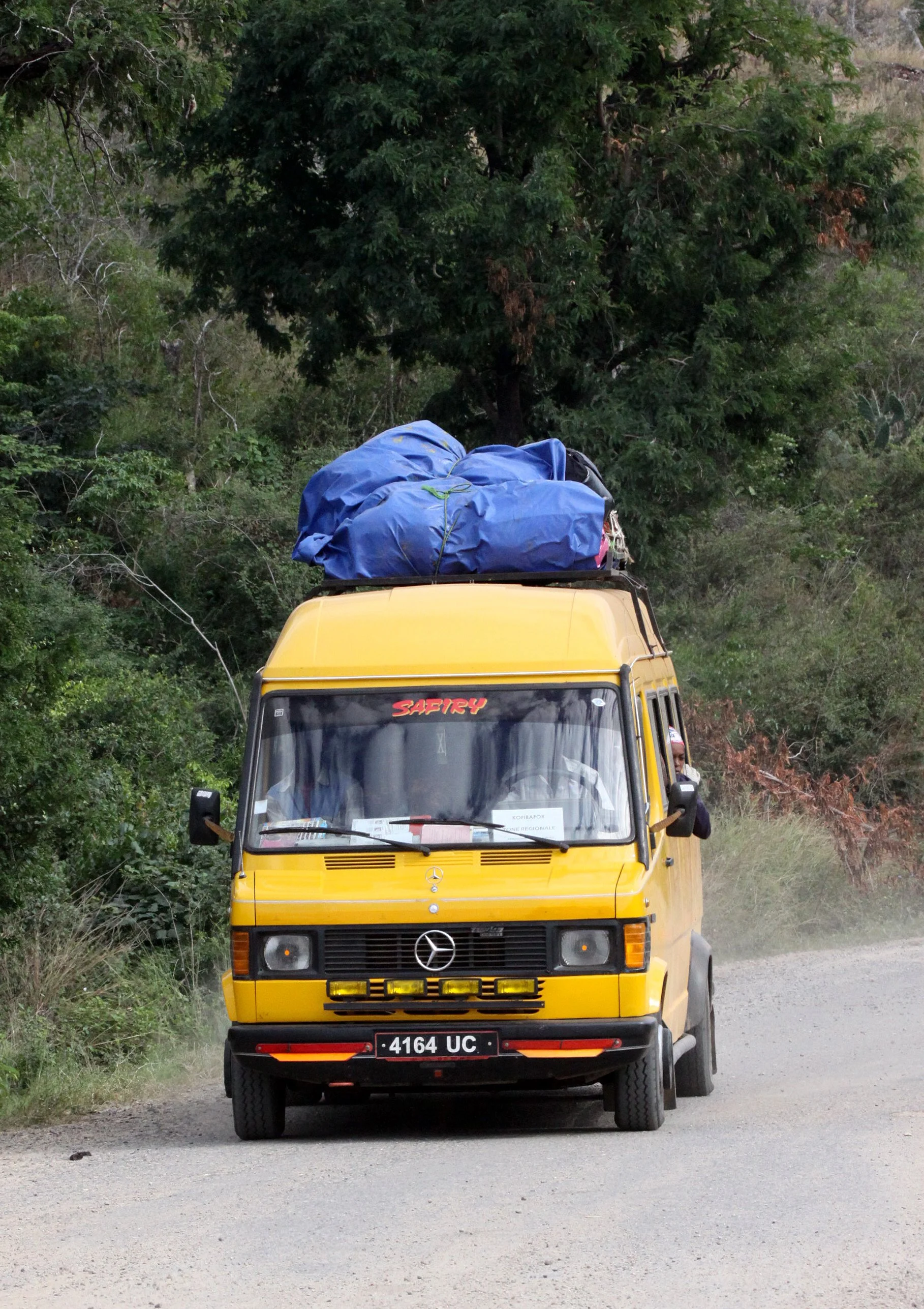BERENTY MADAGASCAR - BUS ON BAD ROAD (2).JPG