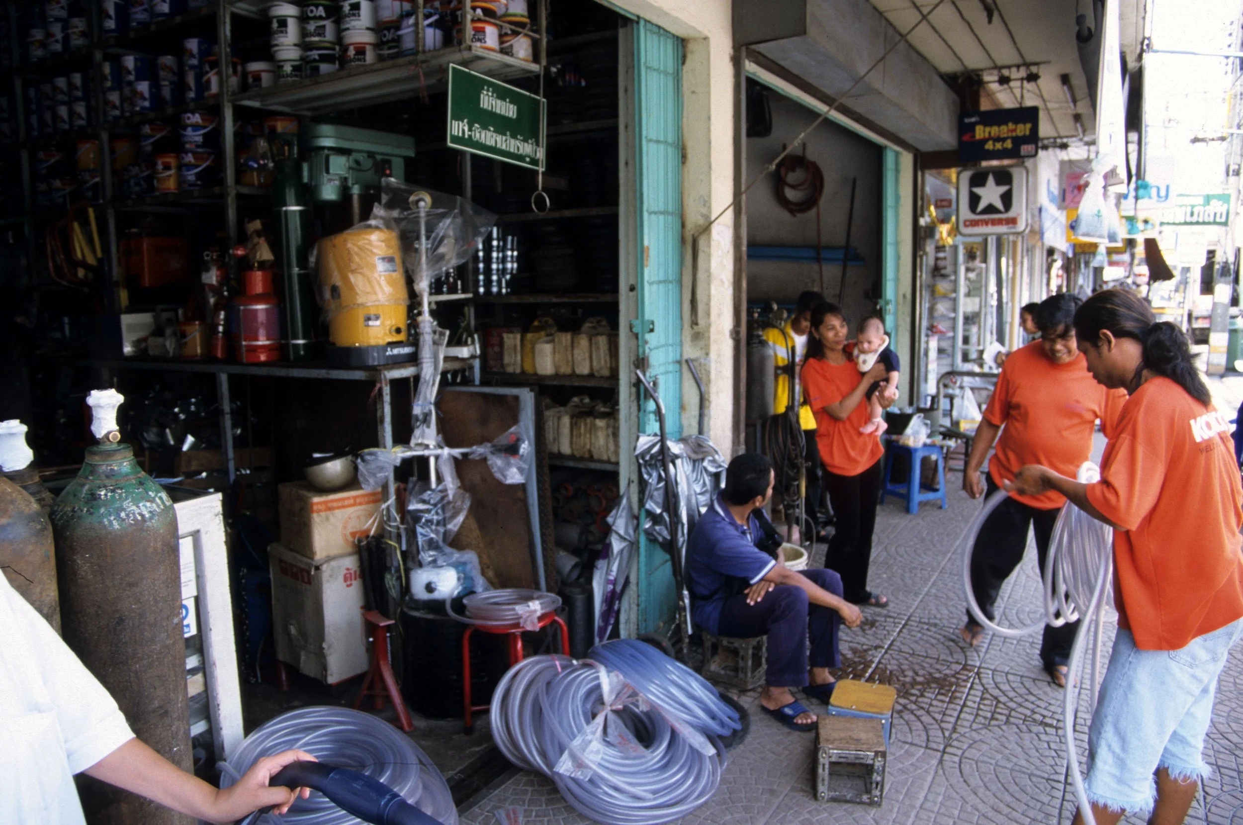 2004 Nakhonsithammarat Markets, Monks and Baby Cokie (1).jpg