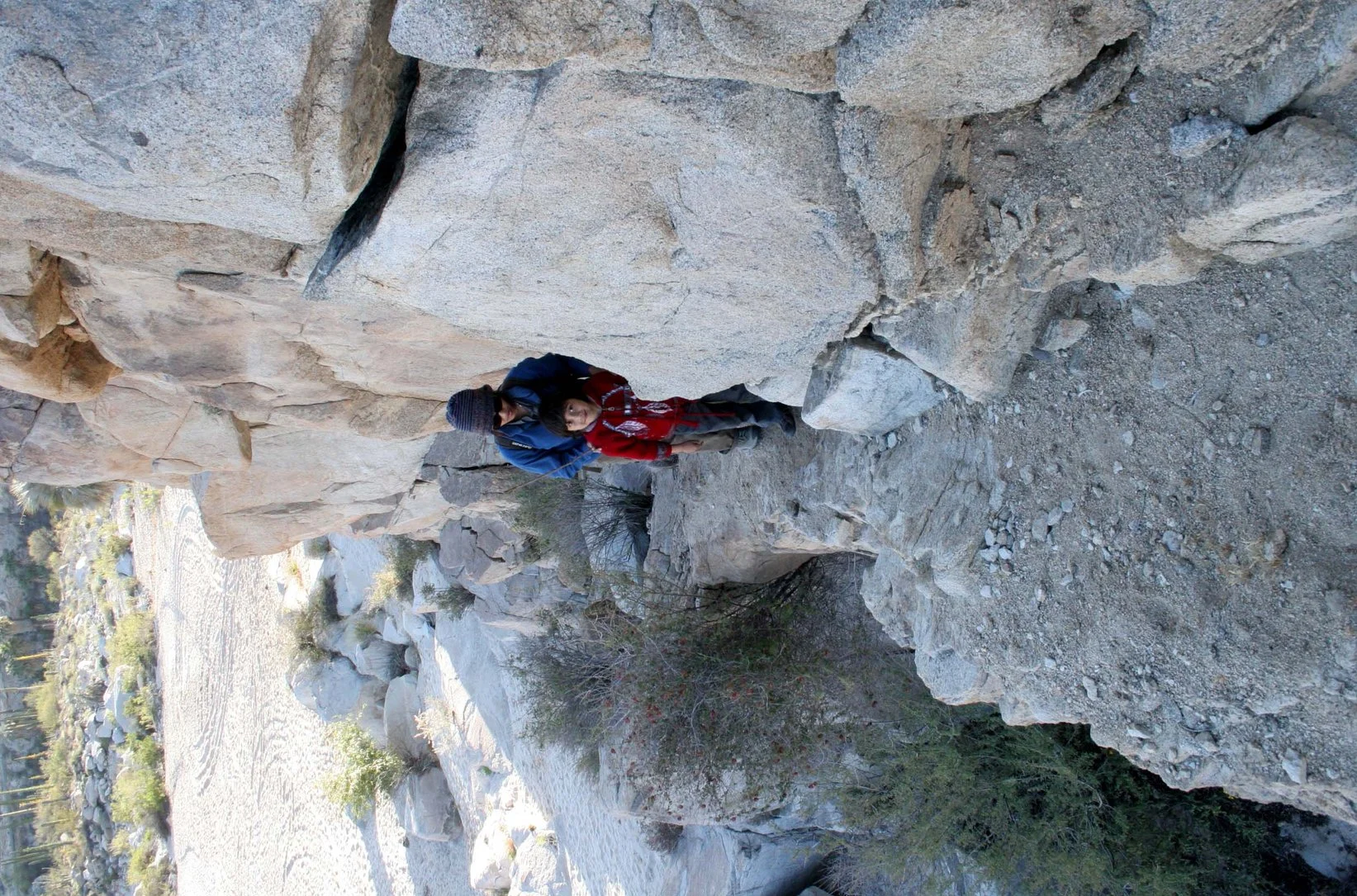 CATAVINA DESERT BAJA MEXICO - CLIMBING THE INSELBERGS.JPG