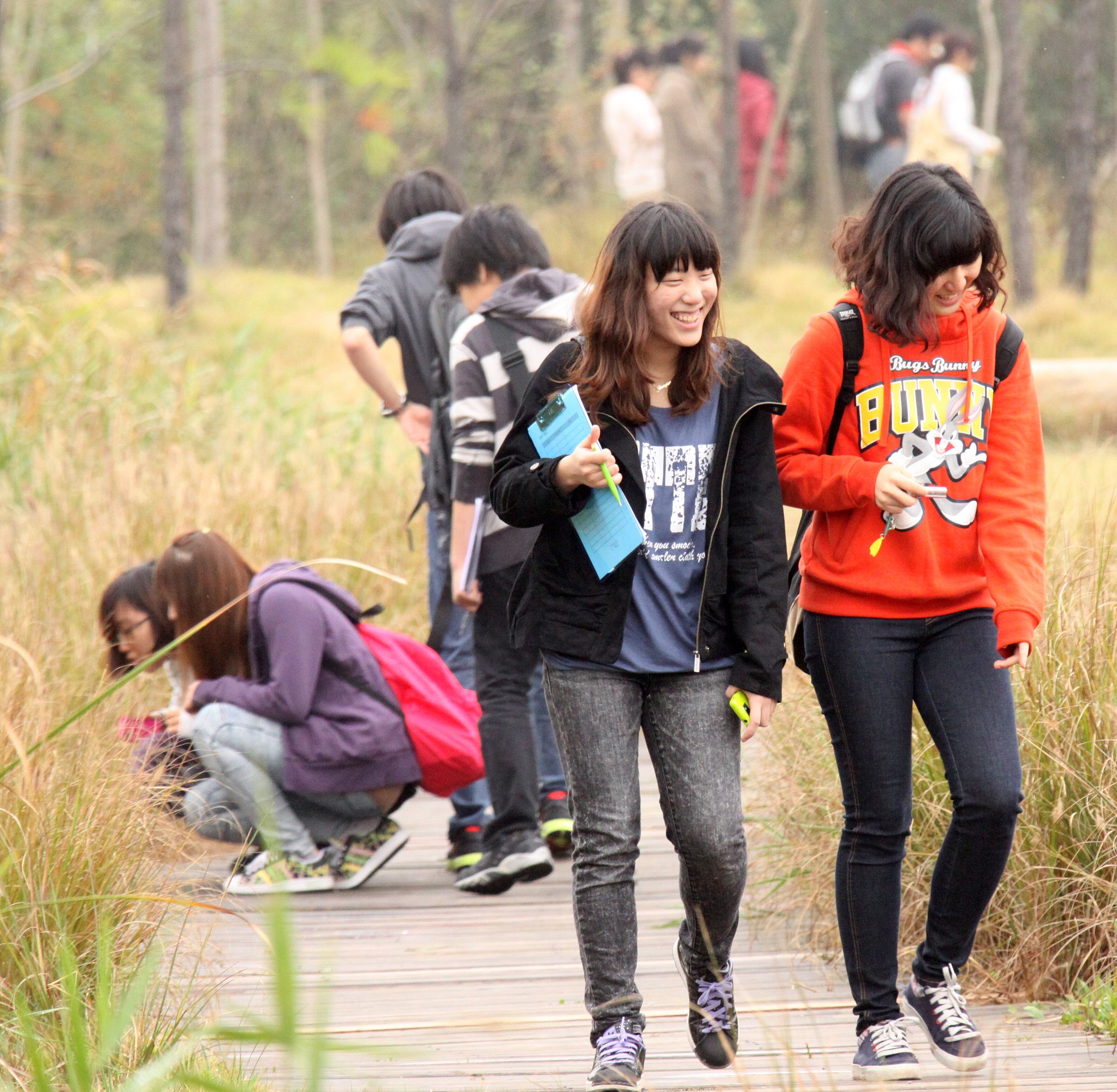 CHONGMING ISLAND DONGTAN WETLANDS RESERVE FIELD TRIP 2011 (30).JPG