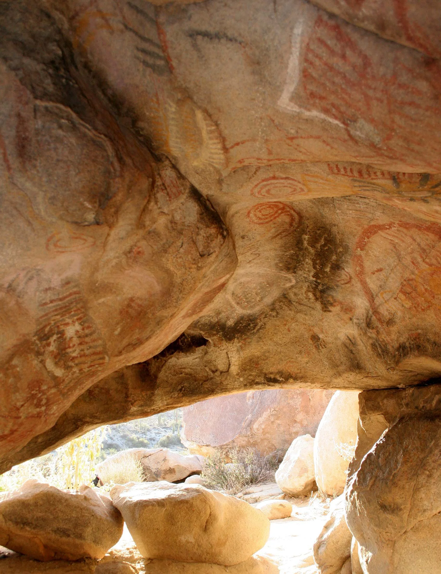 CATAVINA DESERT BAJA MEXICO - PICTOGRAPHS INDIGENOUS ART (14).JPG