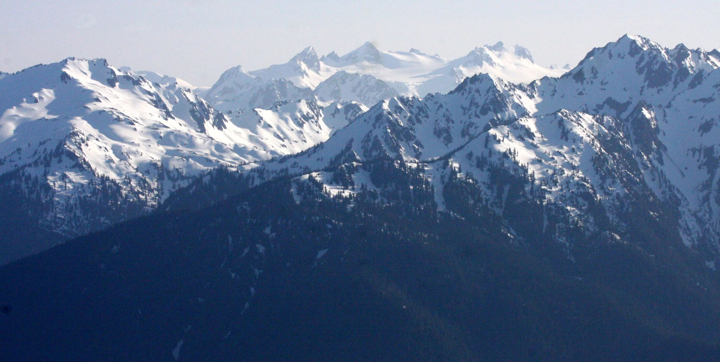HURRICANE RIDGE - VIEW FROM - SPRING 2009 (2).JPG