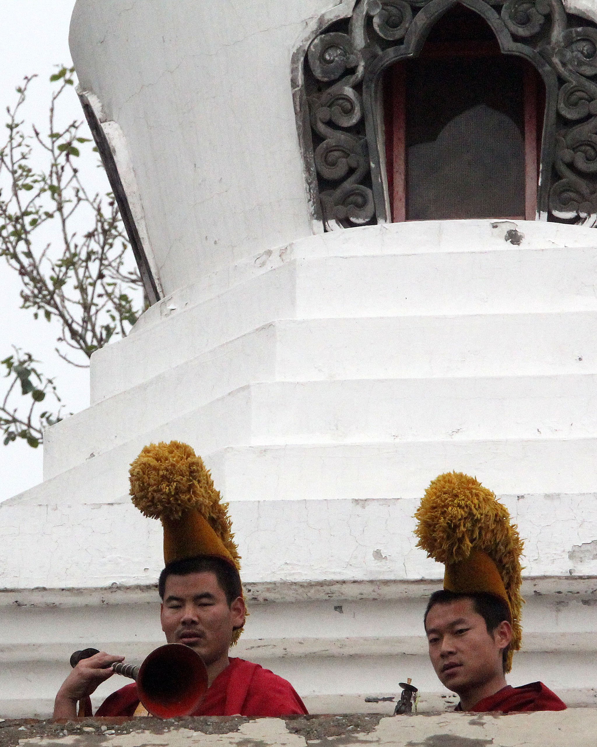 KUMBUM MONASTERY - QINGHAI - SUNNING BUDDHA FESTIVAL 2013 (160).JPG