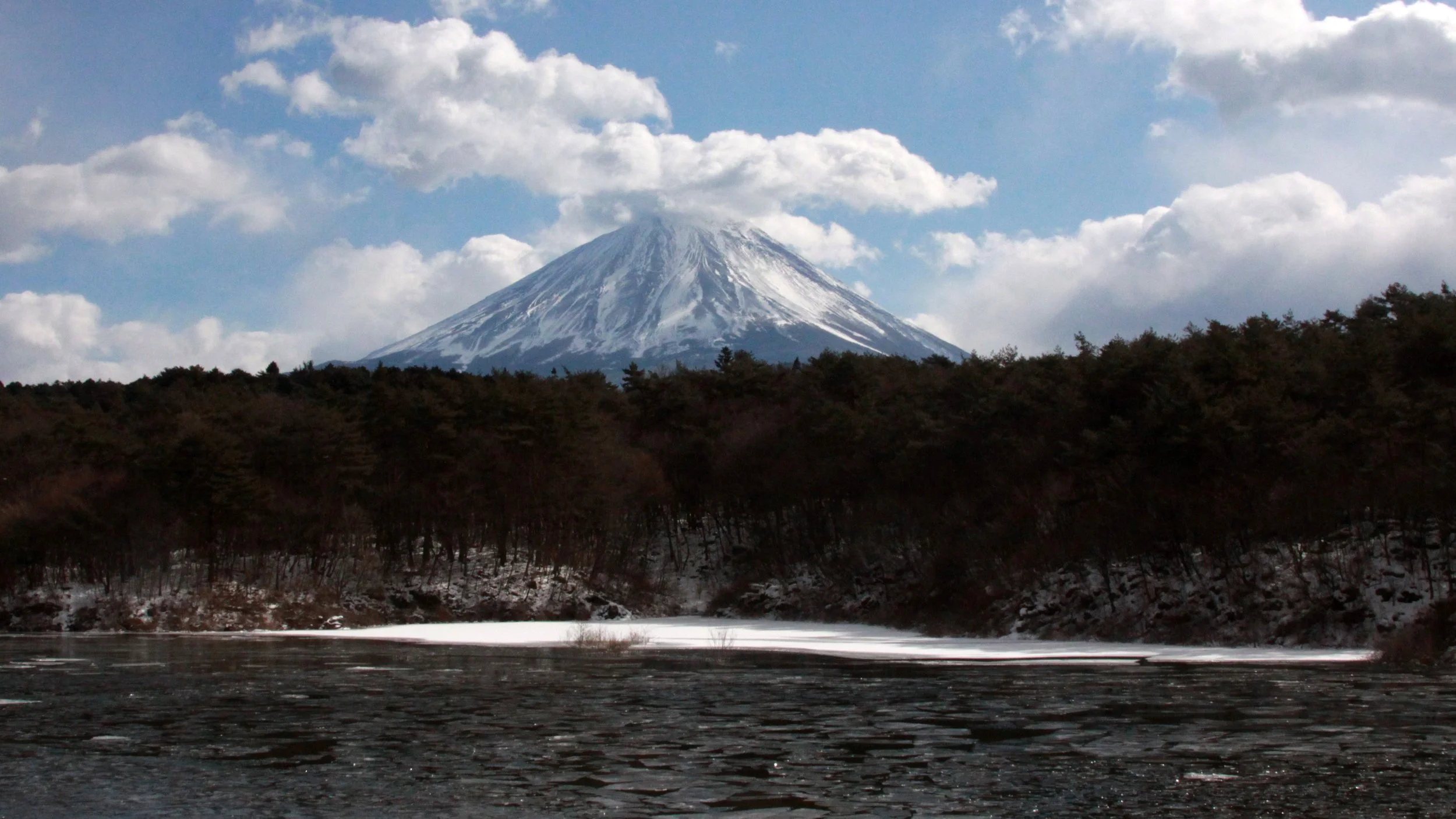 MOUNT FUJI - AS SEEN FROM LAKE SHOJI JAPAN (28).JPG