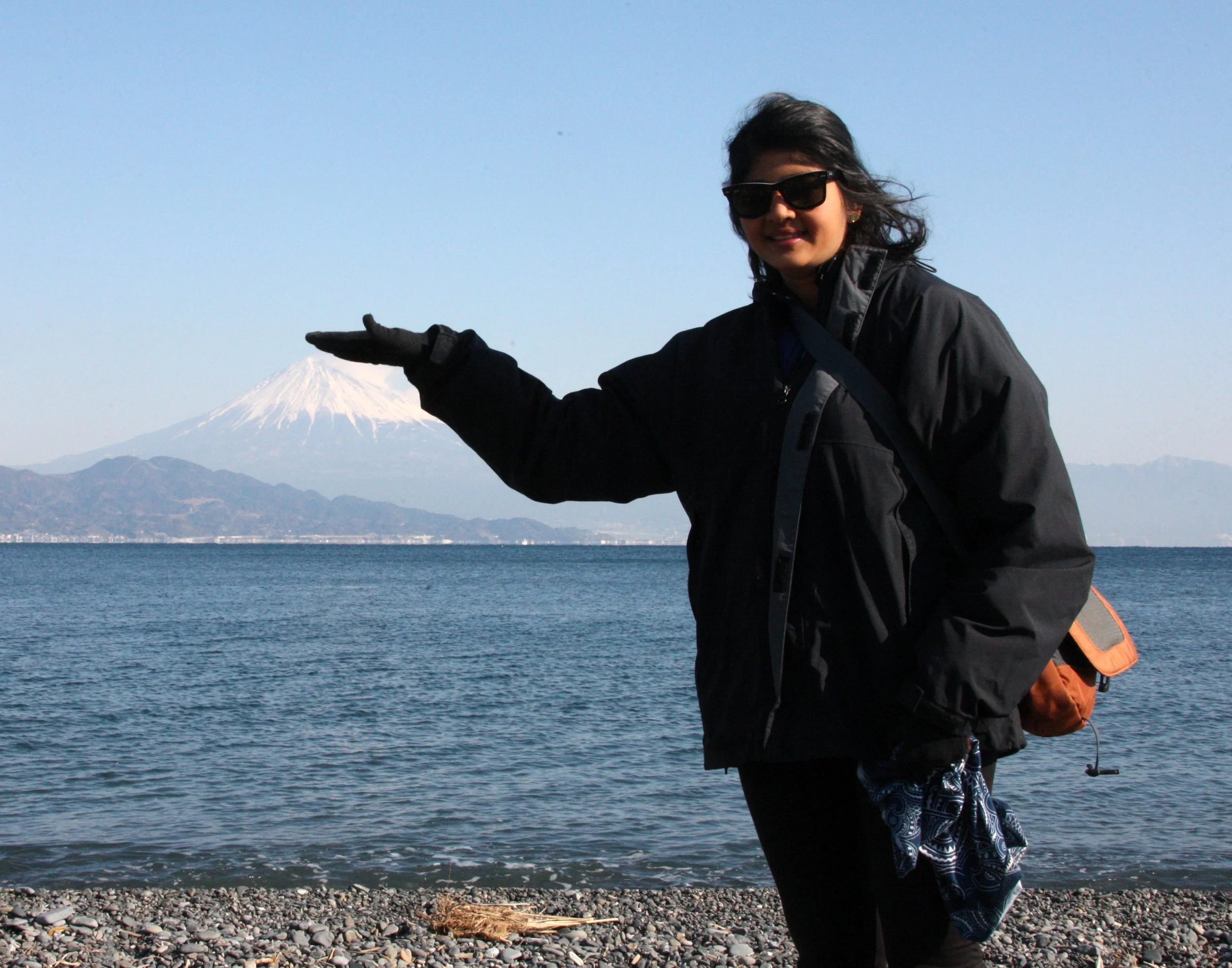 MOUNT FUJI - AS SEEN FROM SURUGA CAPE AND BAY JAPAN (29).JPG