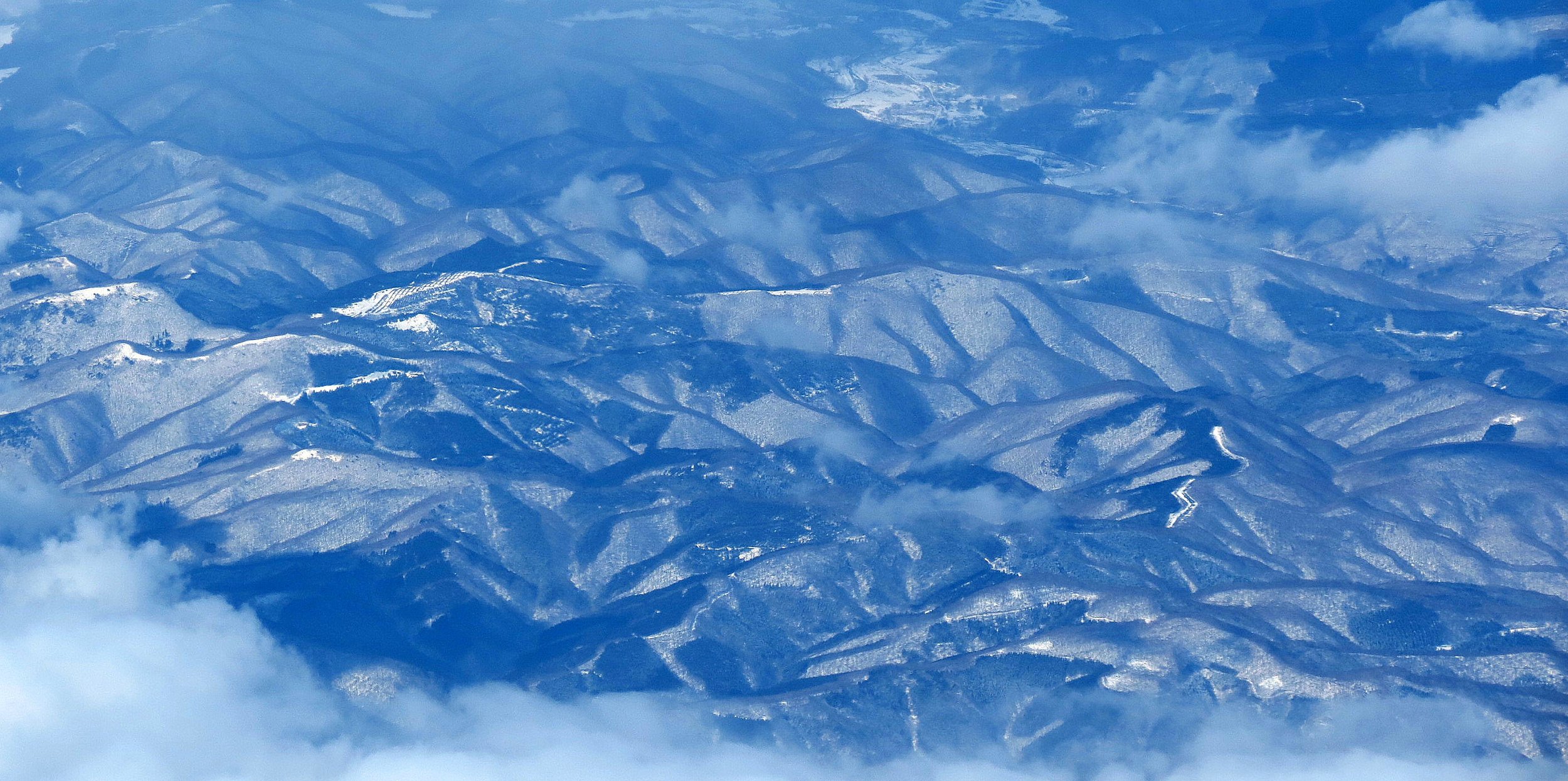 Hokkaido from the air