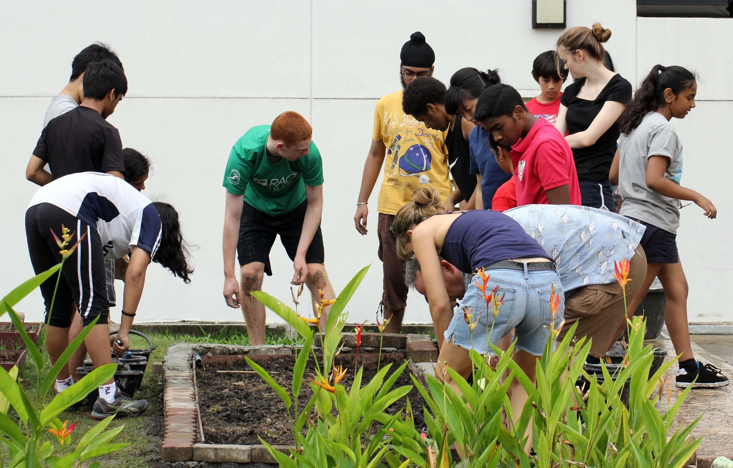 2013 Roots & Shoots Raised Garden Bed Construction at ISB First Year (92).JPG