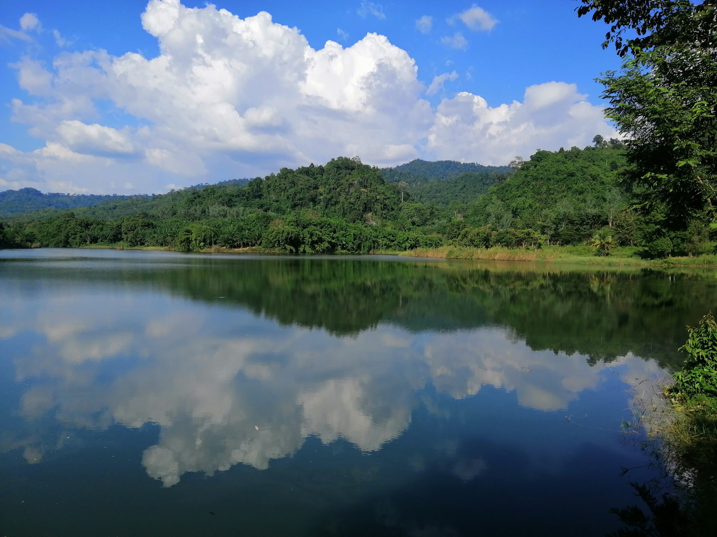 Khao Laem reservoir near Three Pagodas Pass was a major highway in ancient times for people traversing the Western Forest Complex.