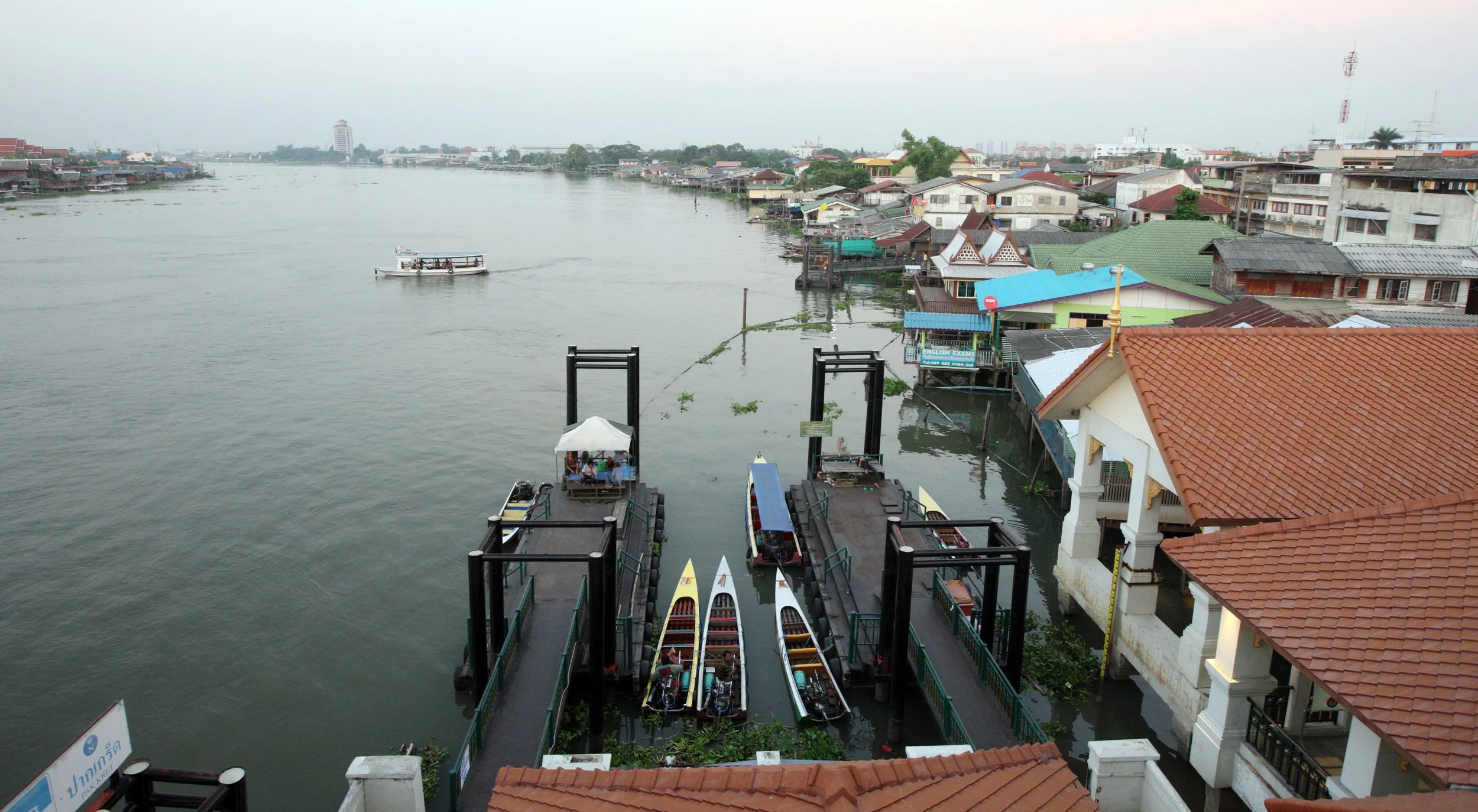 2015 Pakkret Nonthaburi Sunset on Chao Praya (43).JPG