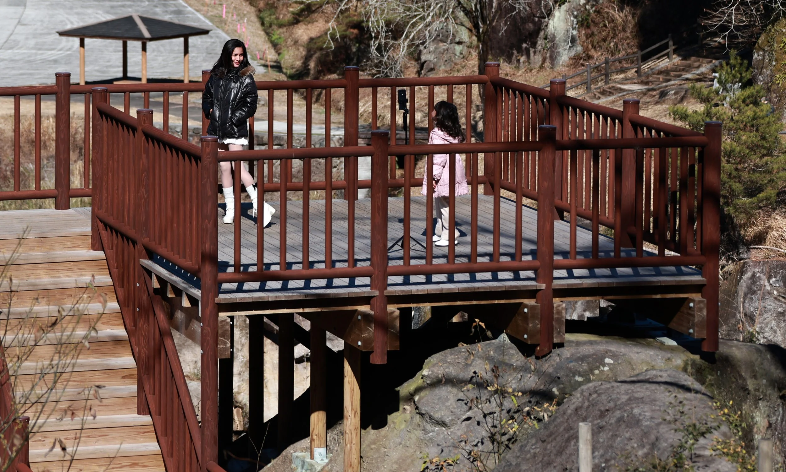 Gift and Liana working on "content"!