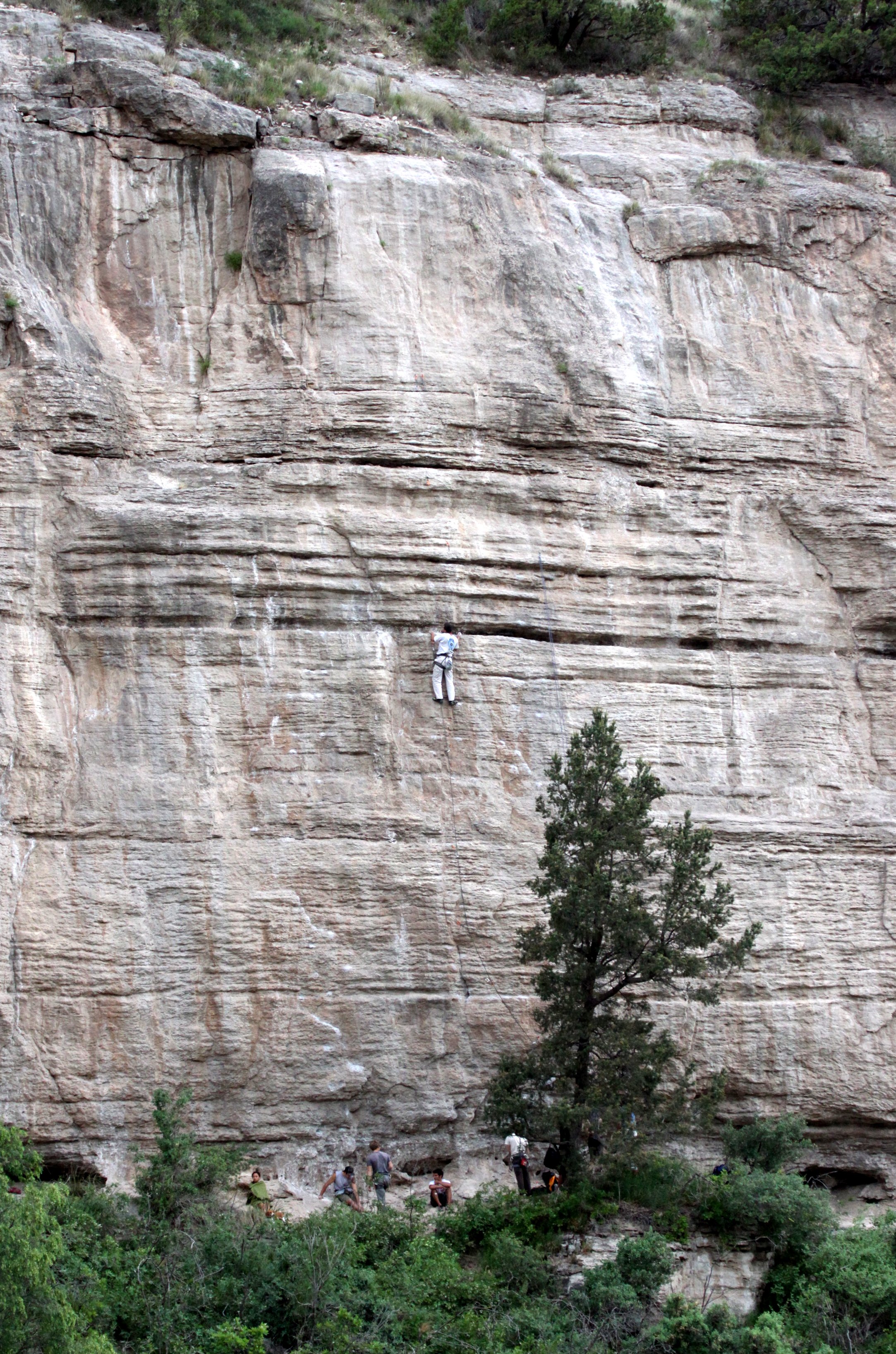 SACRAMENTO MOUNTAINS NEW MEXICO - CLIMBING THE CLIFFS (2).JPG