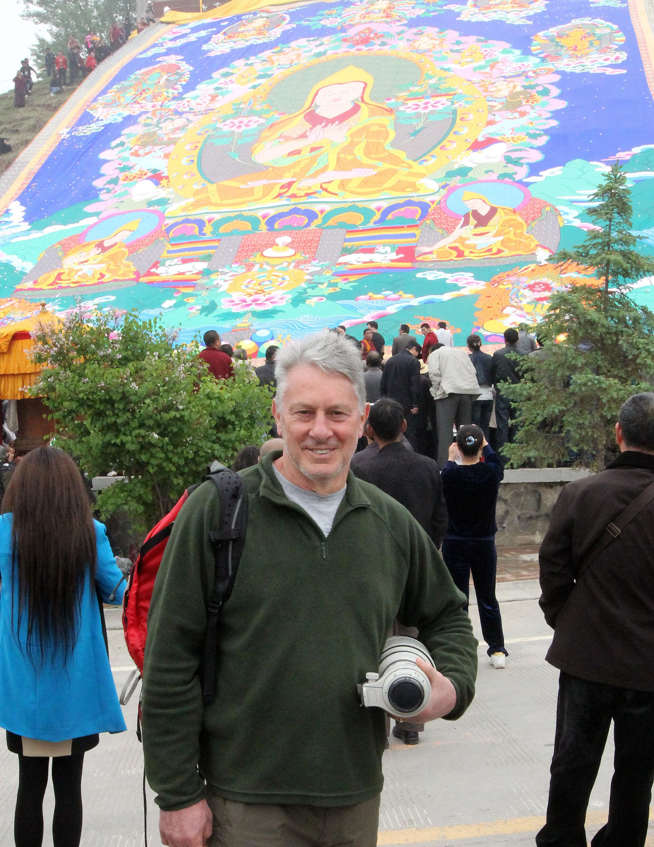 KUMBUM MONASTERY - QINGHAI - SUNNING BUDDHA FESTIVAL 2013 (224).JPG