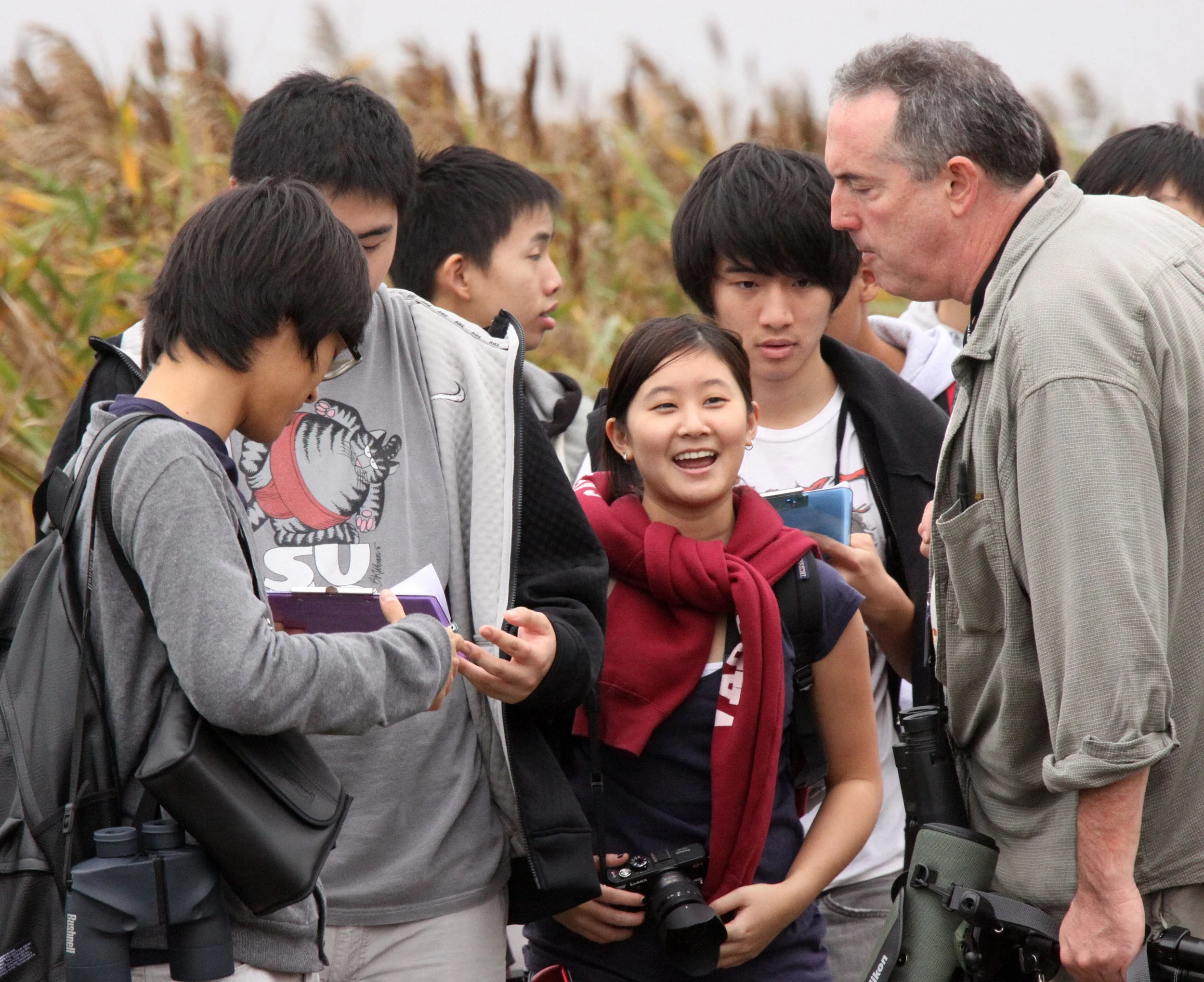 CHONGMING ISLAND DONGTAN WETLANDS RESERVE FIELD TRIP 2011 (54).JPG