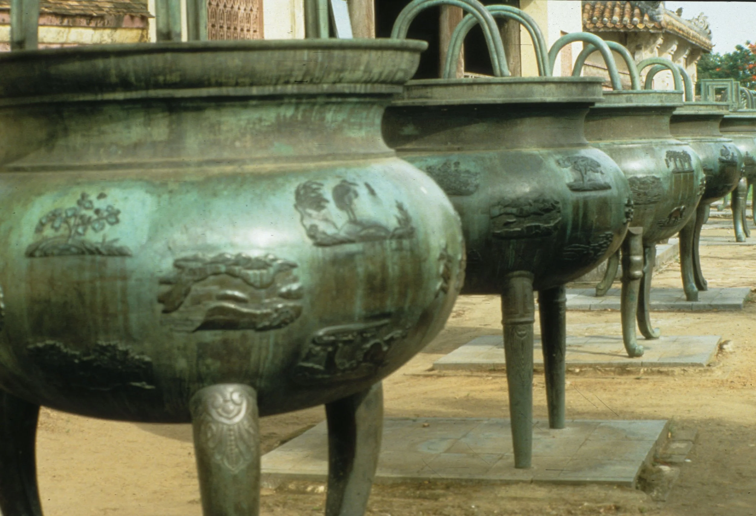 HUE - IMPERIAL PALACE - INCENSE POTS.jpg