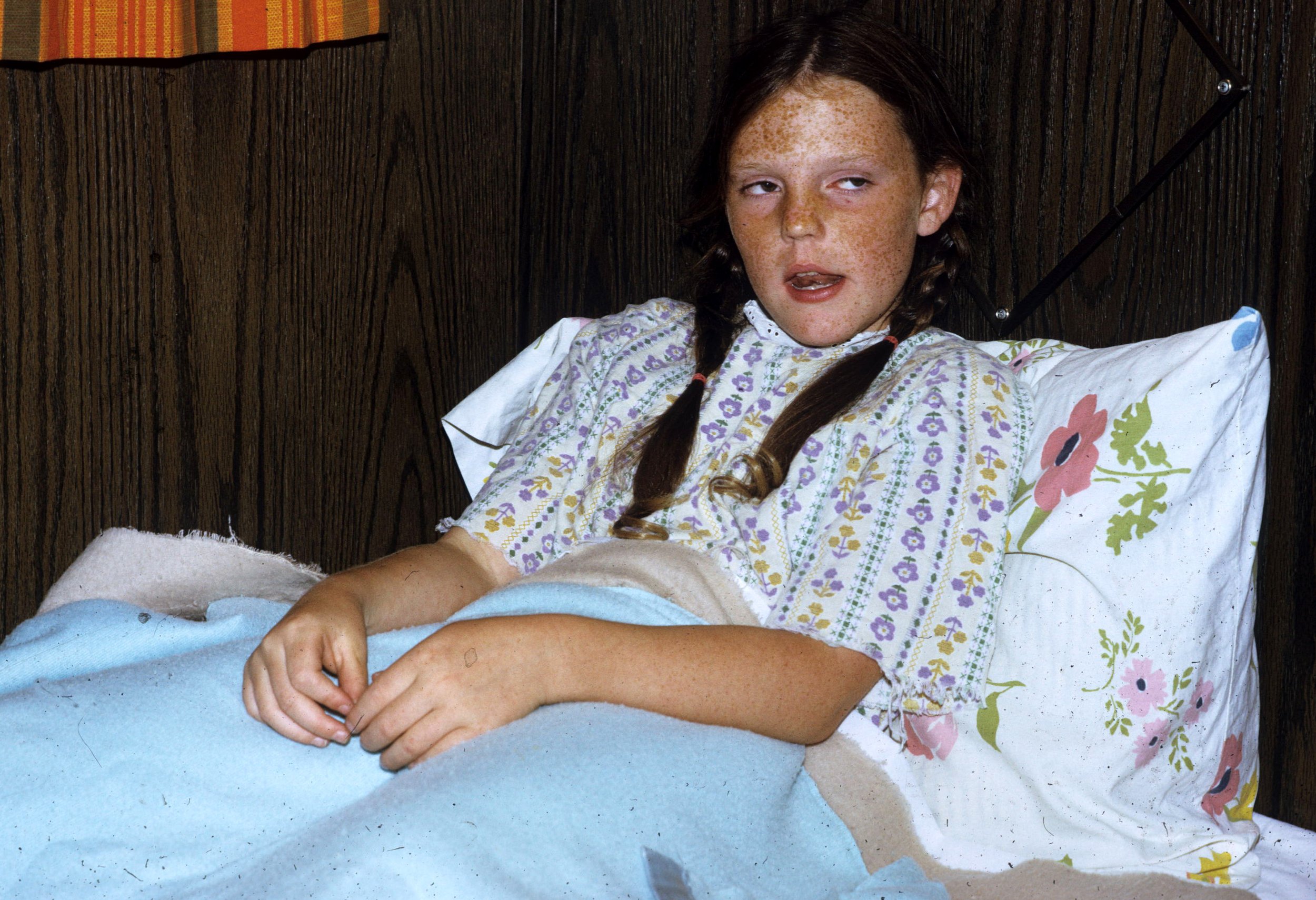 1972 - SUMMER TRIP - INDIANA - SHELLEY IN MOTORHOME.jpg