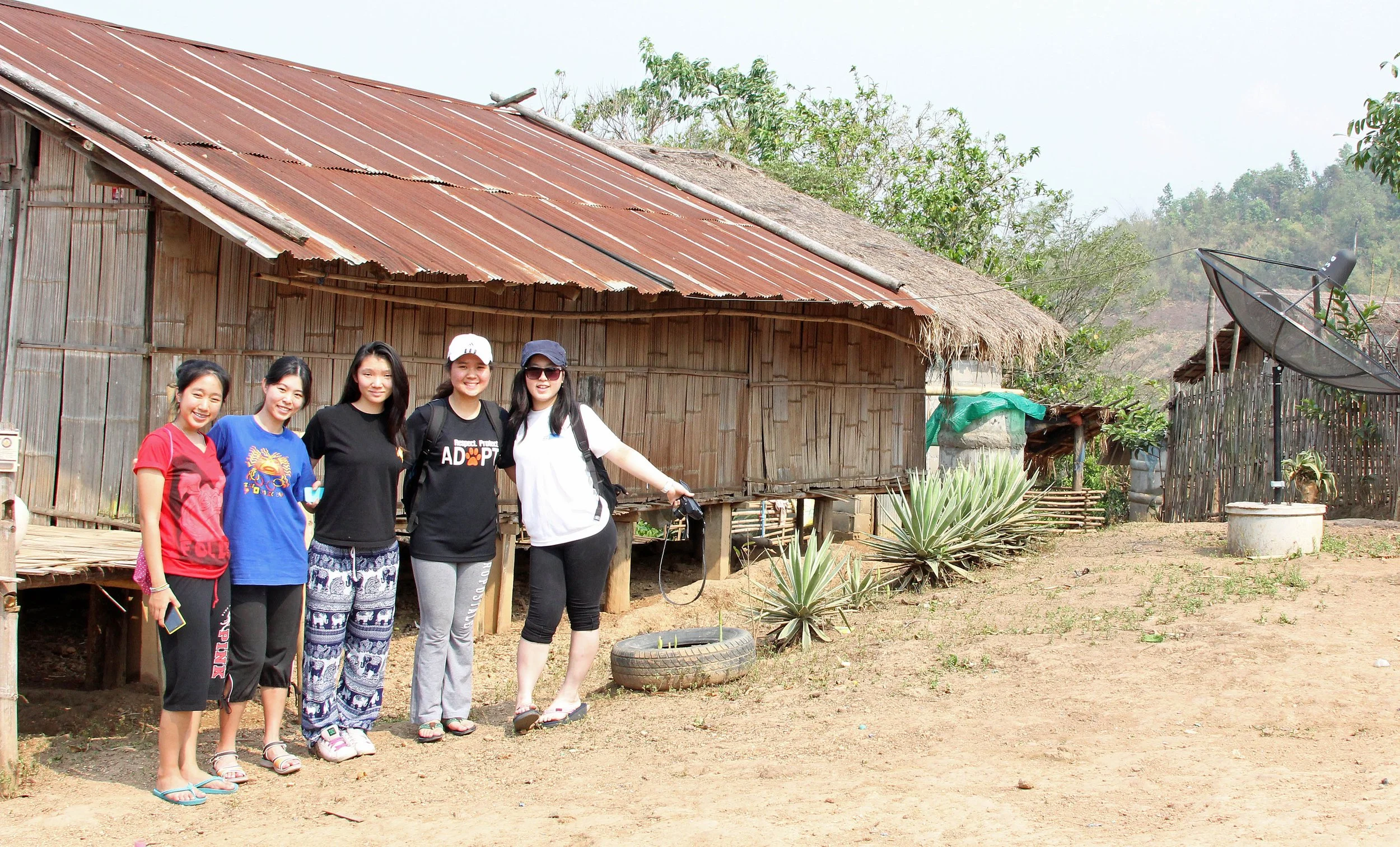 MAE KOK RIVER CHIANG RAI THAILAND - LAHU VILLAGE SCENES (43).JPG