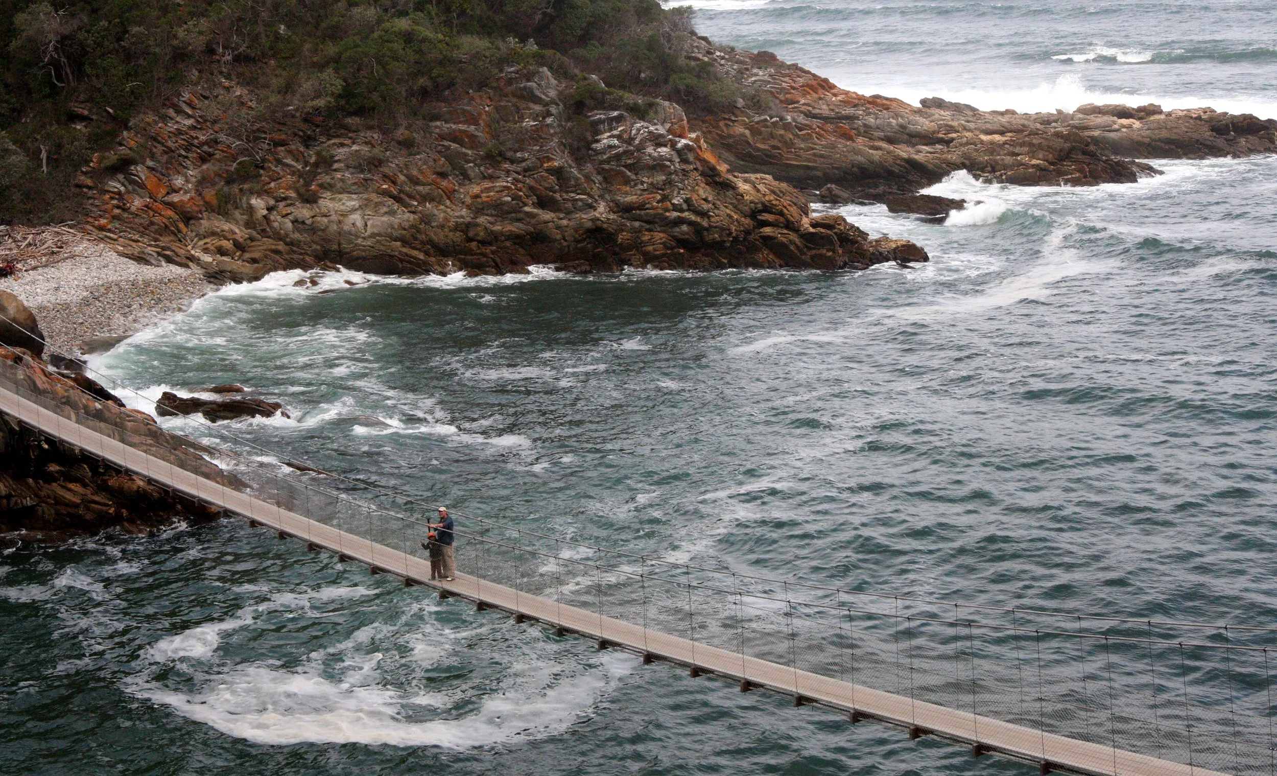 TSITSIKAMMA NATIONAL PARK SOUTH AFRICA - BRIDGE TO EAST.JPG