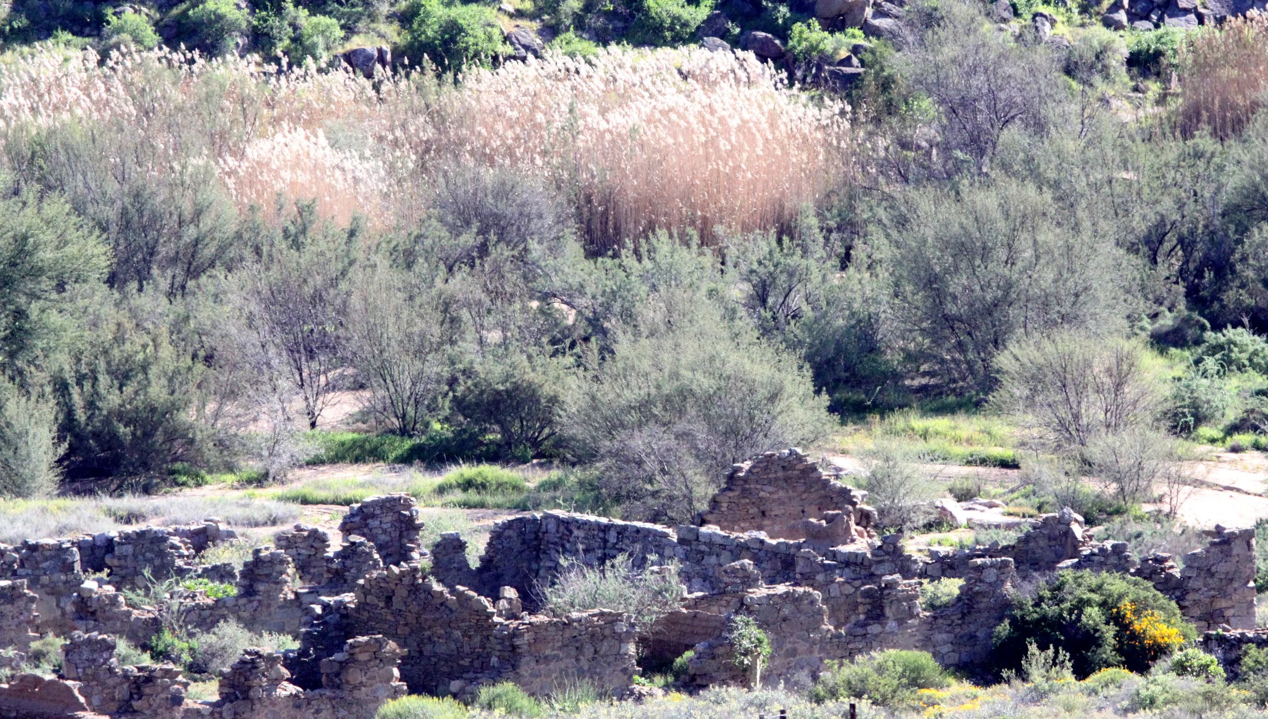 NAMAQUALAND NATIONAL PARK  PRESERVE SOUTH AFRICA - RUINS OF HOMESTEADS (2).JPG