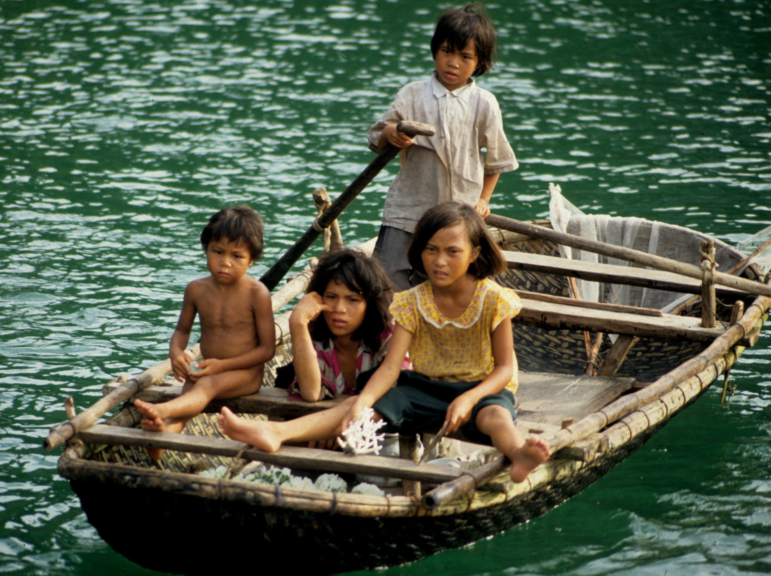HALONG BAY - CHILDREN SELLING POACHED CORAL.jpg