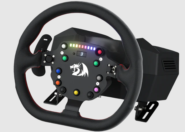 Redragon Racing Simulator with Steering Wheel and Pedals - GT-32