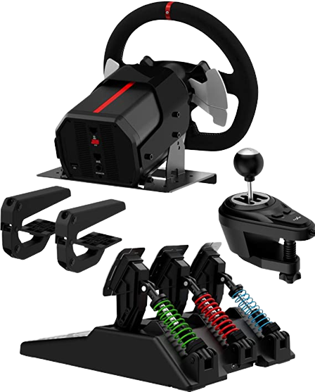 PXN V10 Gaming Steering Wheel Kit — EnhancedAim