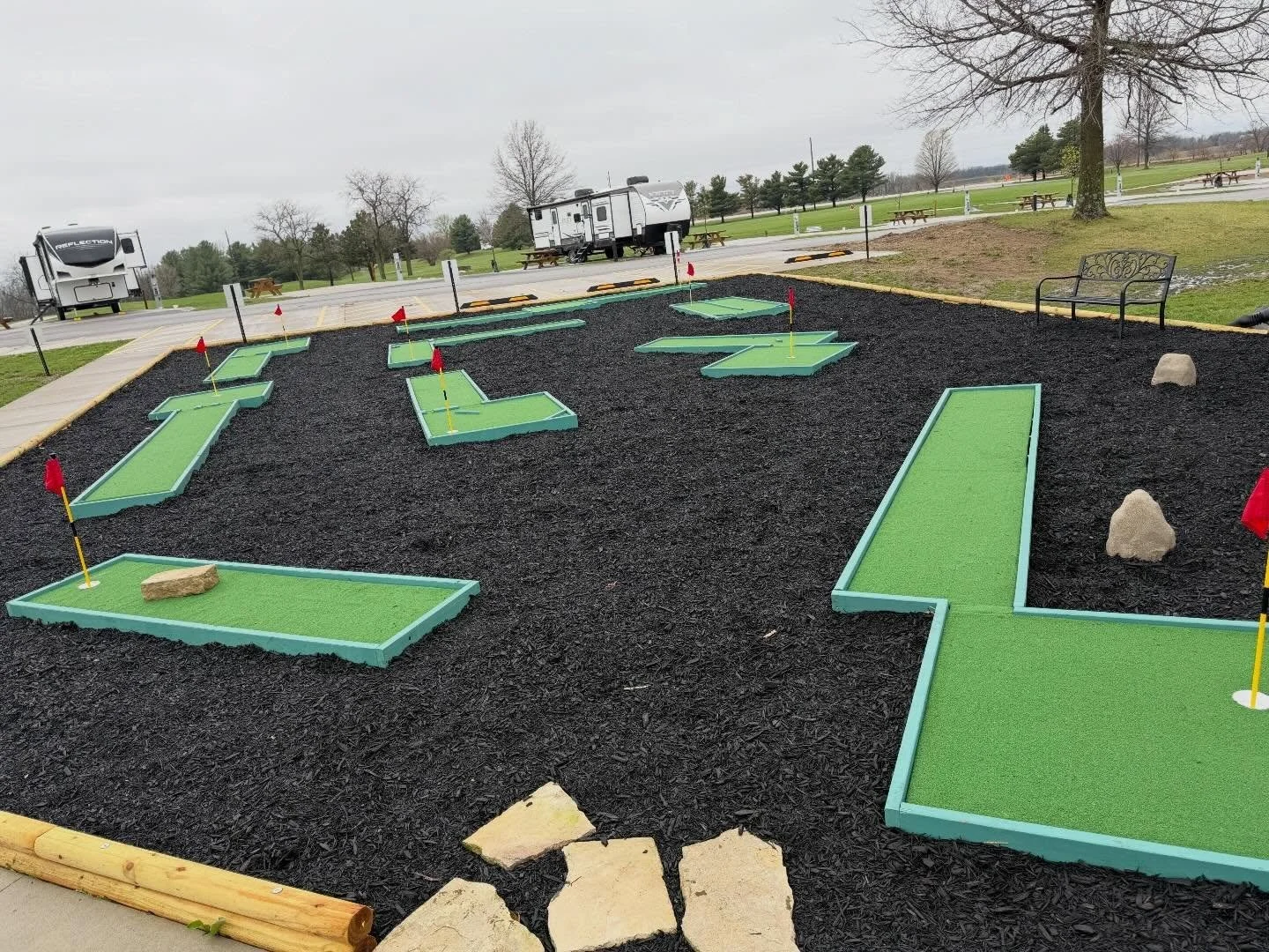 9-Hole Putt Putt Course open NOW! Come check it out for your self⛳️