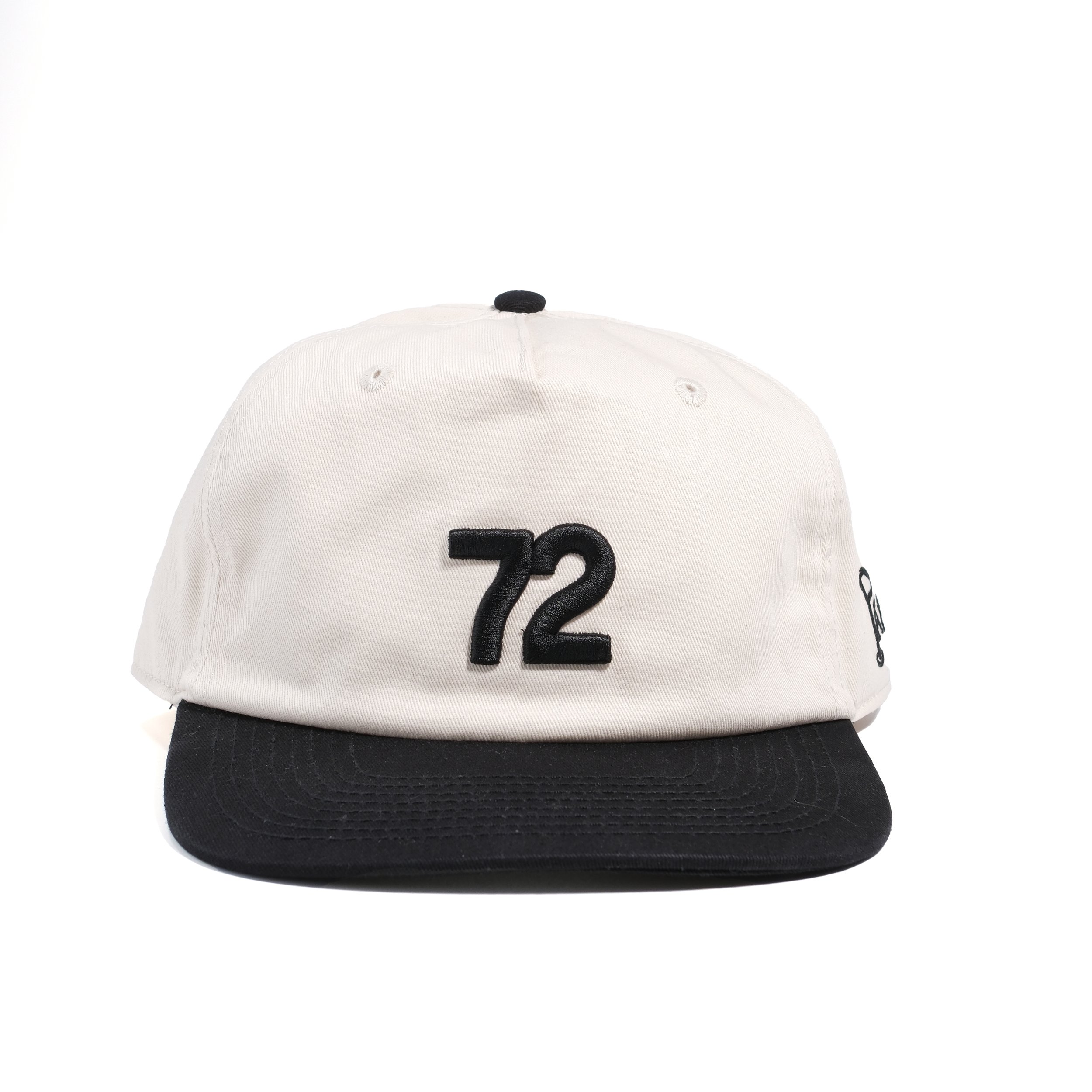 72 Bone/Black Hat
