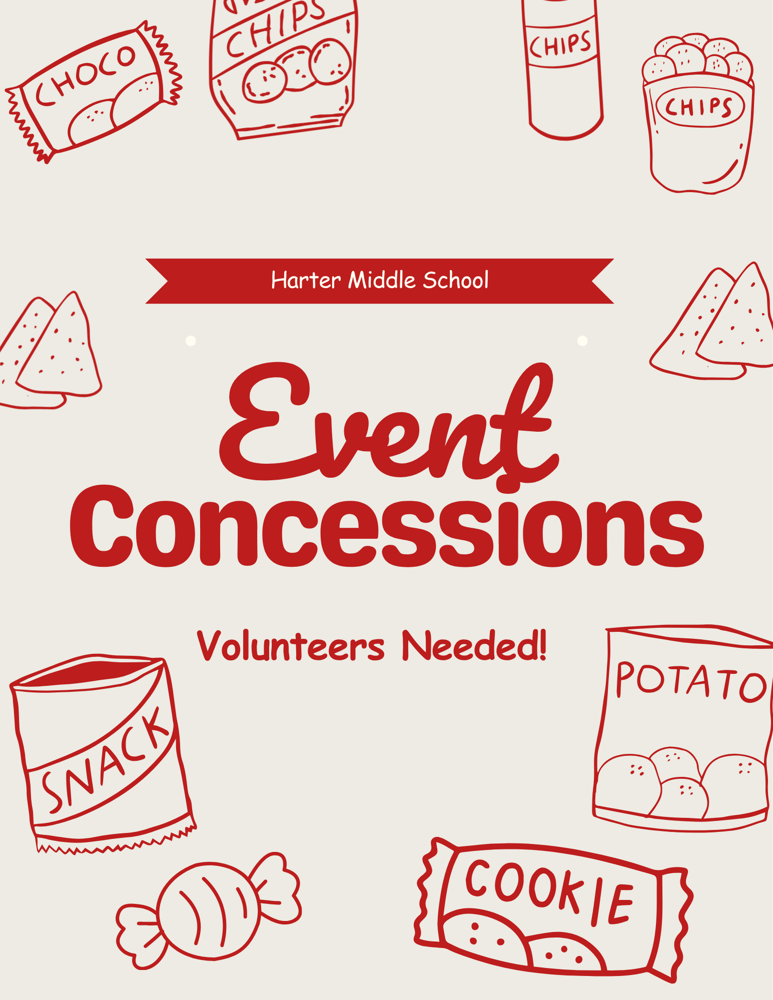 Concession Volunteers