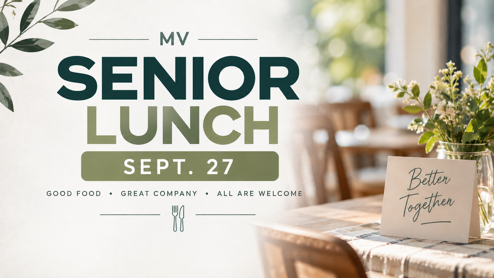 Senior’s Lunch