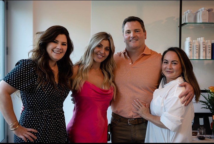 We had such an awesome turnout at our Grand Opening party! A huge thank you to @littleladygrillfoodtruck for amazing service and food, @andrewodaymusic for awesome live music, @spraytansby_sarah for beautiful permanent jewelry and @kevinscinema for c